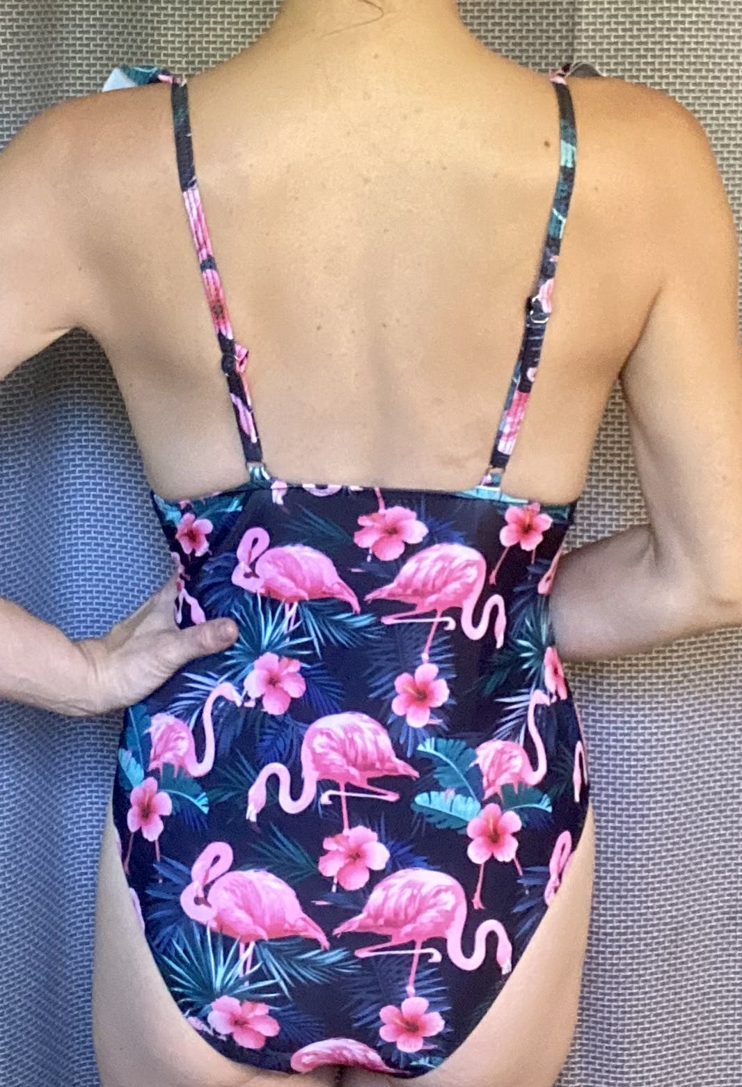 Cupshe flamingo one sales piece