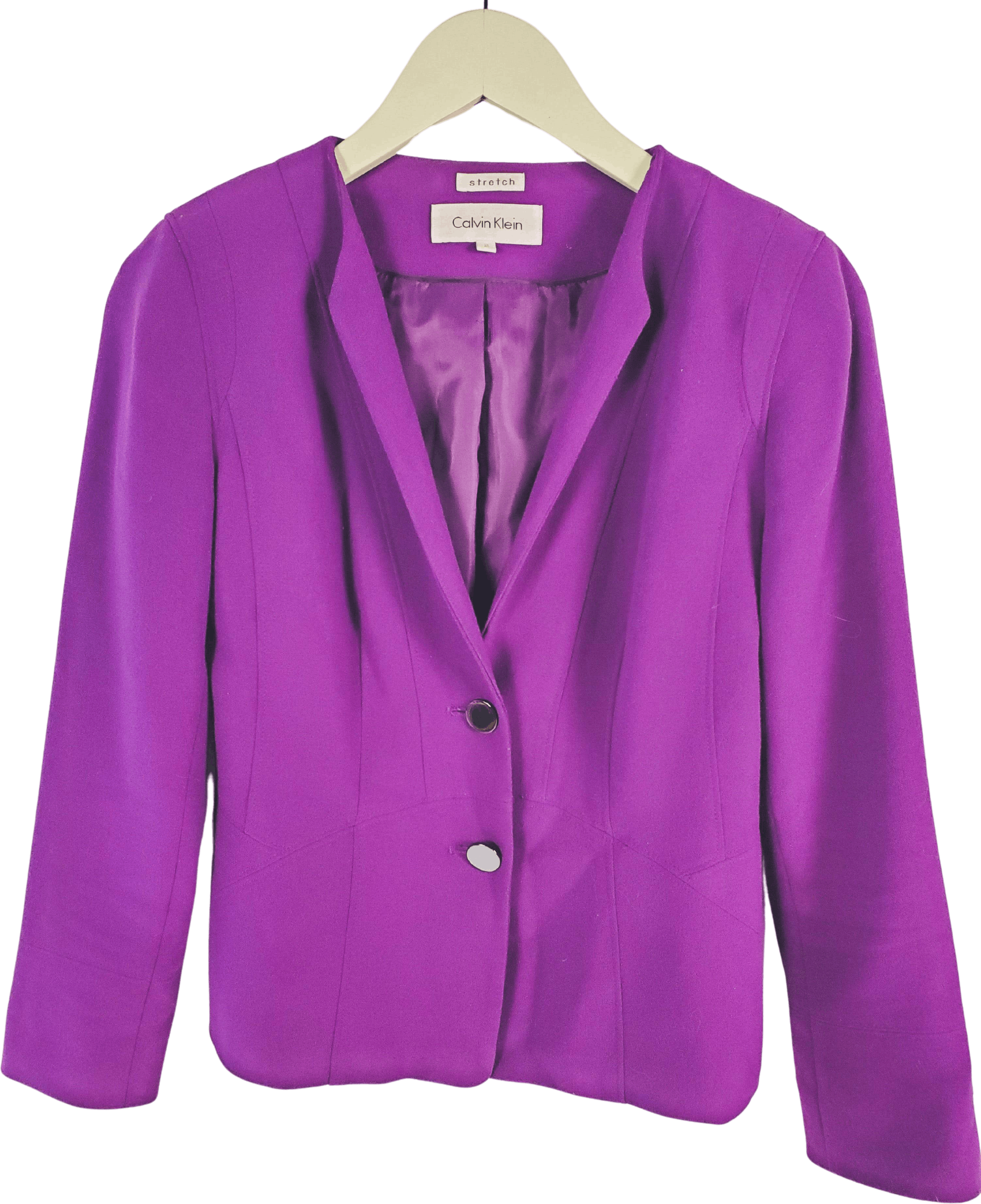 Calvin klein best sale purple blazer