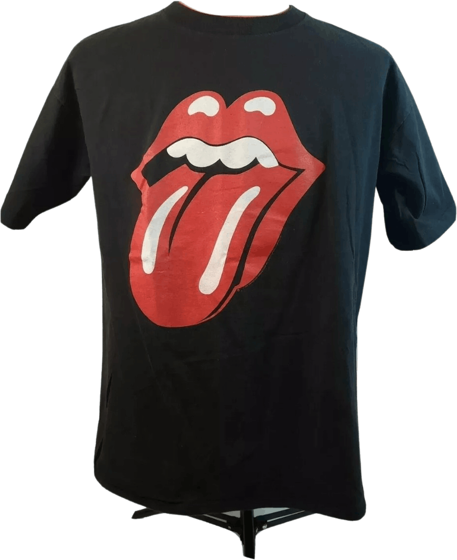 rolling stones BROCKUM L Rolling Stones Steel Wheels Tour 1989 Tongues Top Brockum L