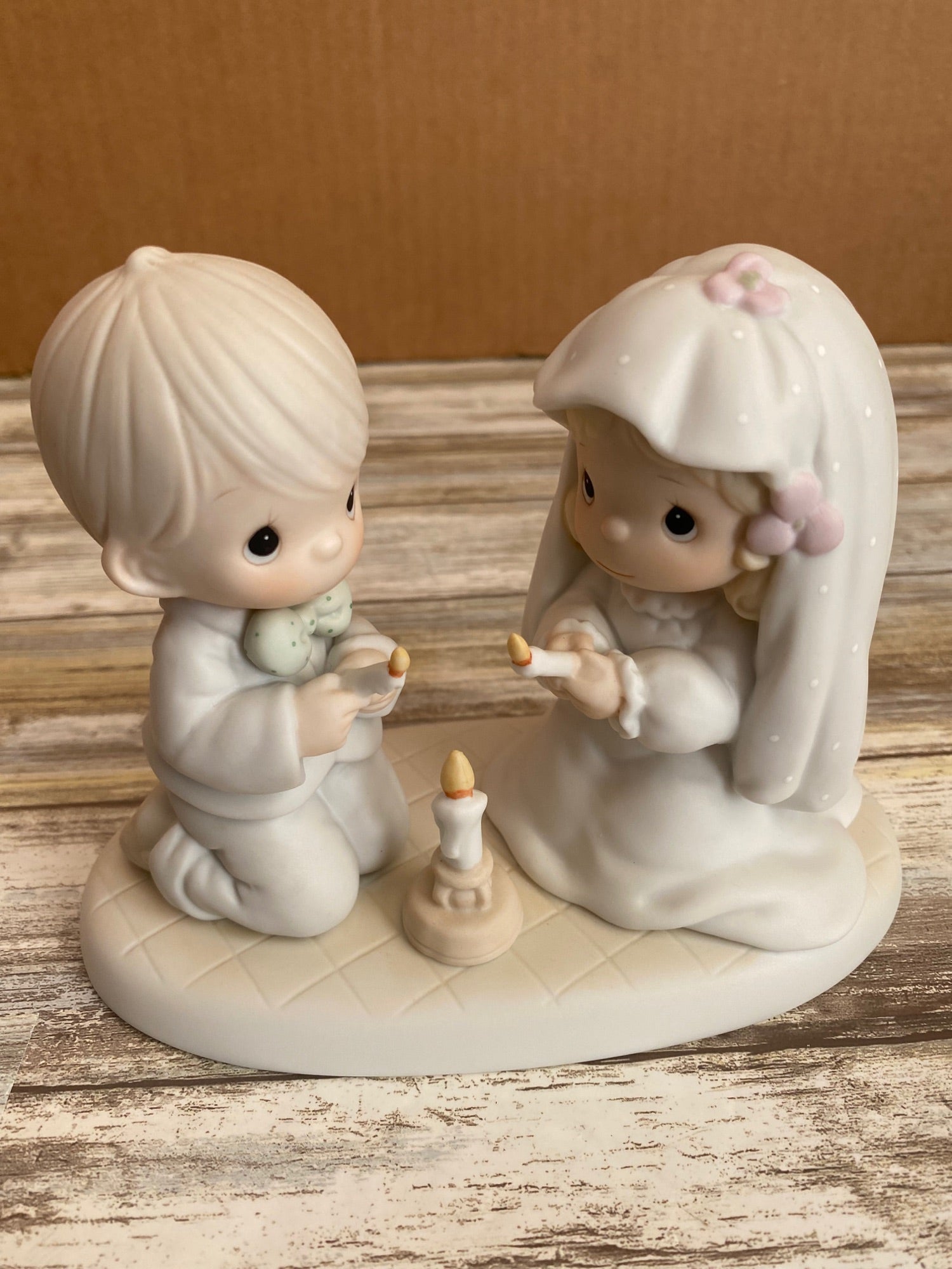 Vintage 1988 The Lord Is Your Light To Happiness Figurine by