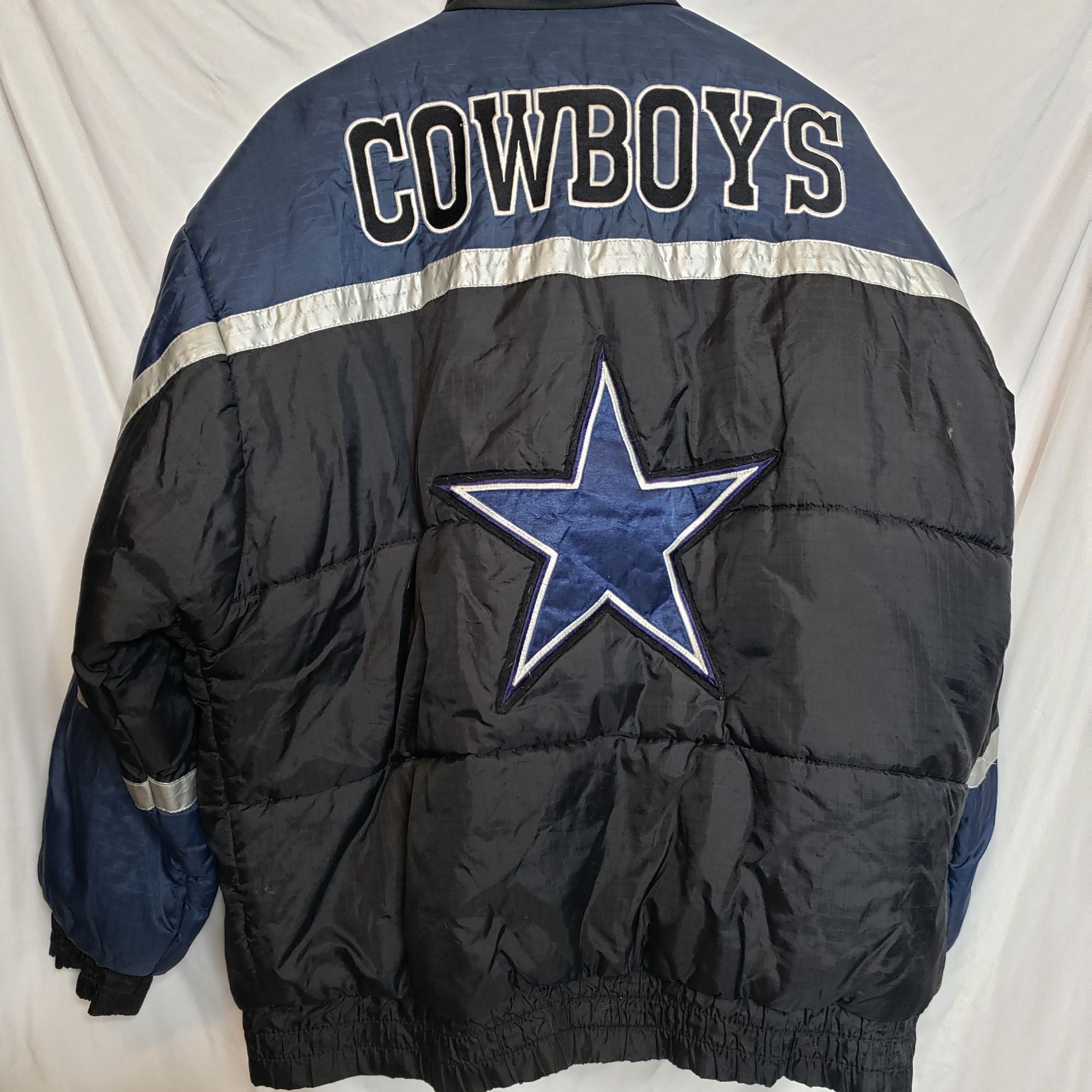 Vintage Pro Player Dallas Cowboys Reversible Jacket. Large — TopBoy