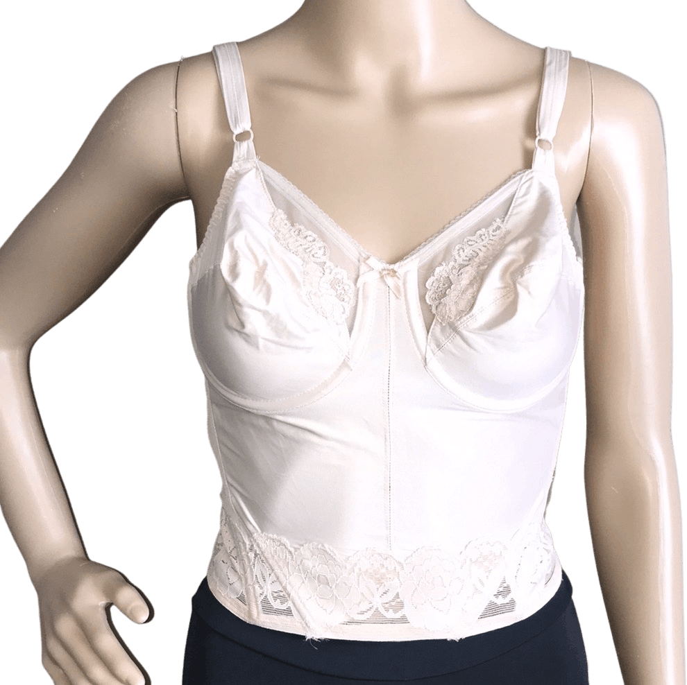 80s Bra 38a White Soft Cup Deadstock By Sears