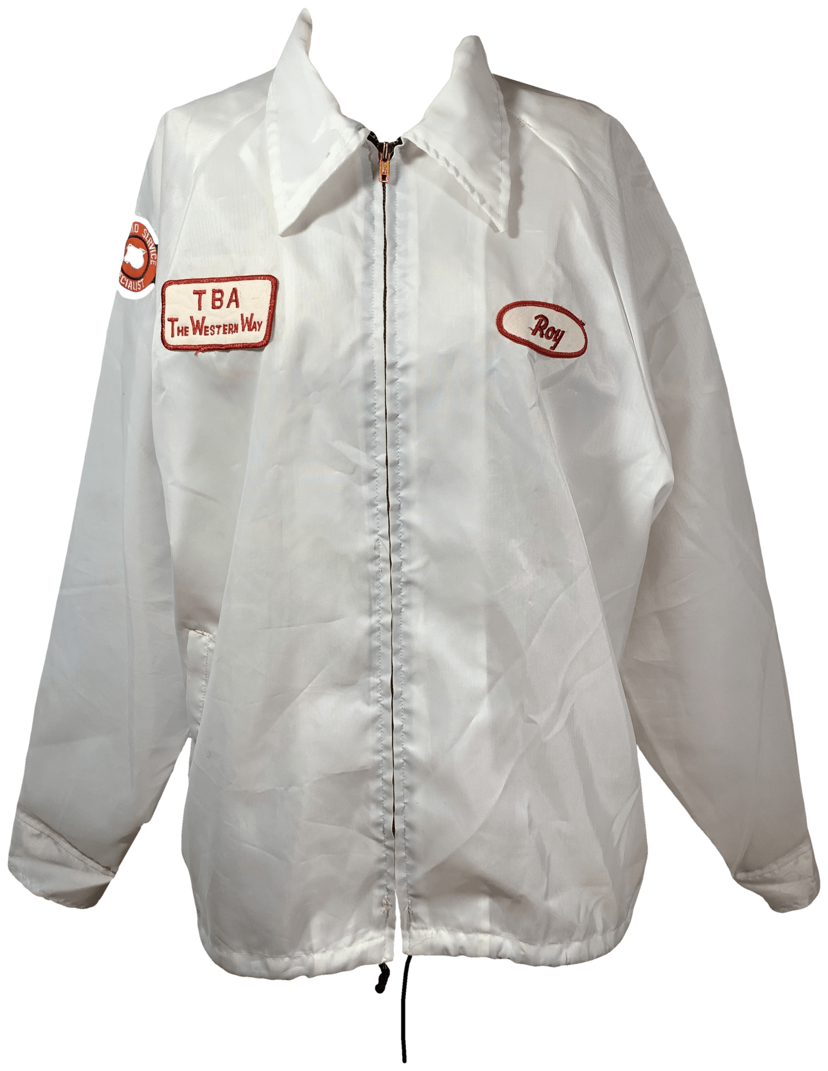 Vintage gas 2025 station jacket