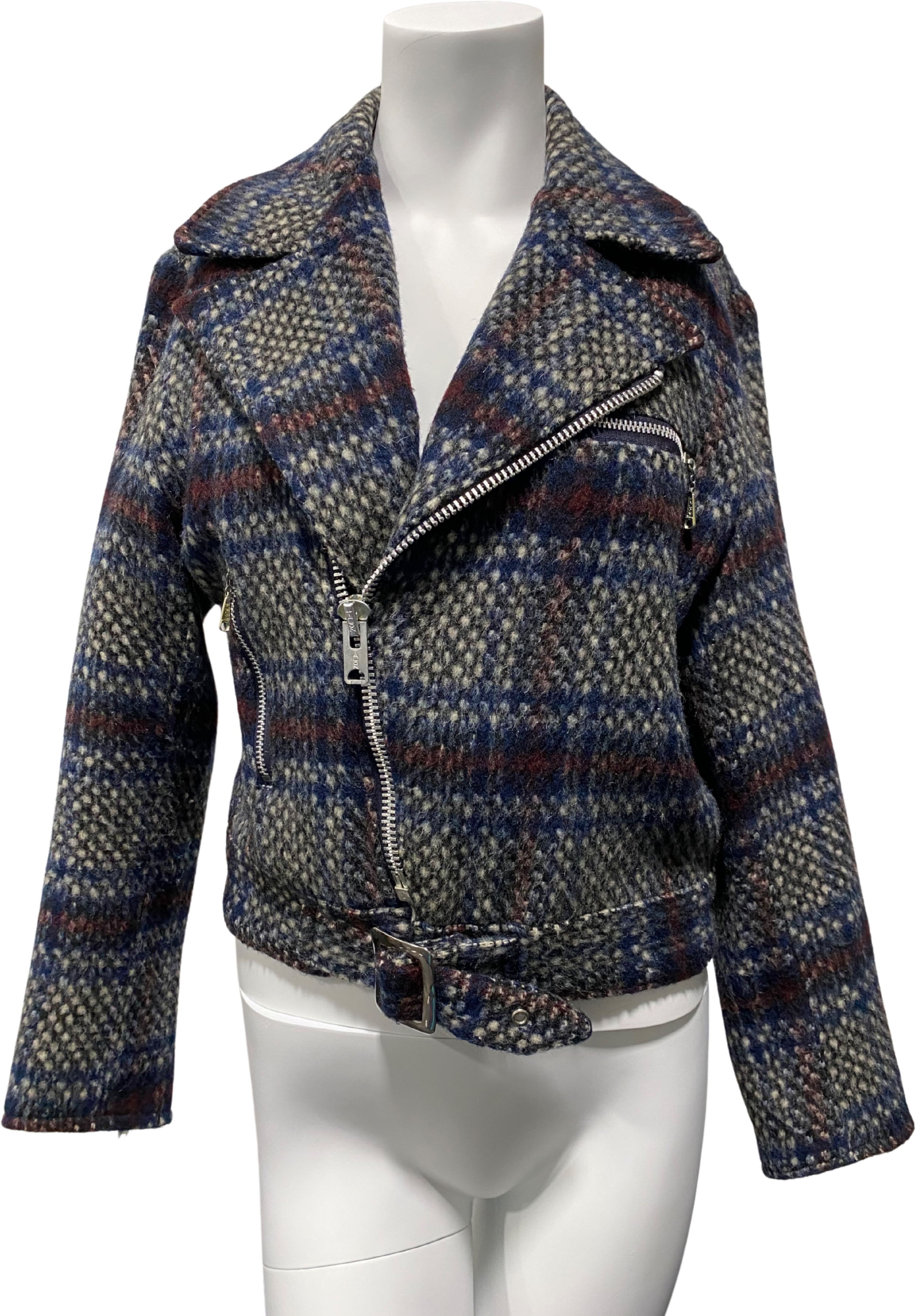 special!!land lubber jacket big size 70s BH-400 Wine Red Winter 