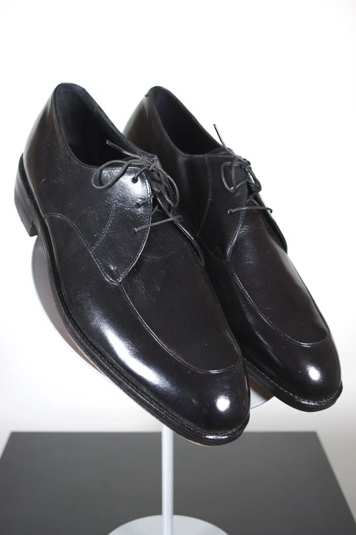 Vintage Authentic Mens Shoes Black Mens Dress Shoes Size EU40 