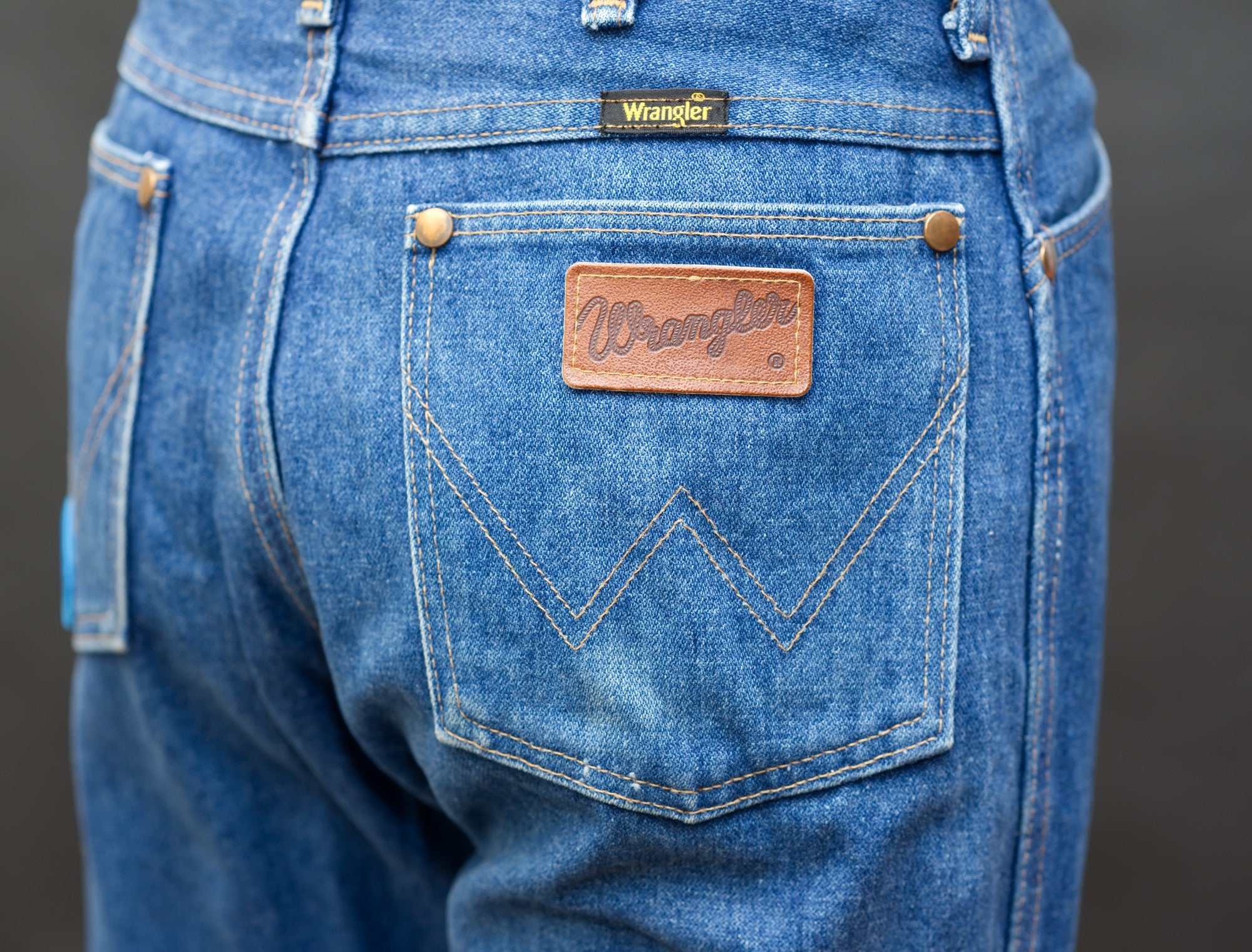 Wrangler jean patch Clearance