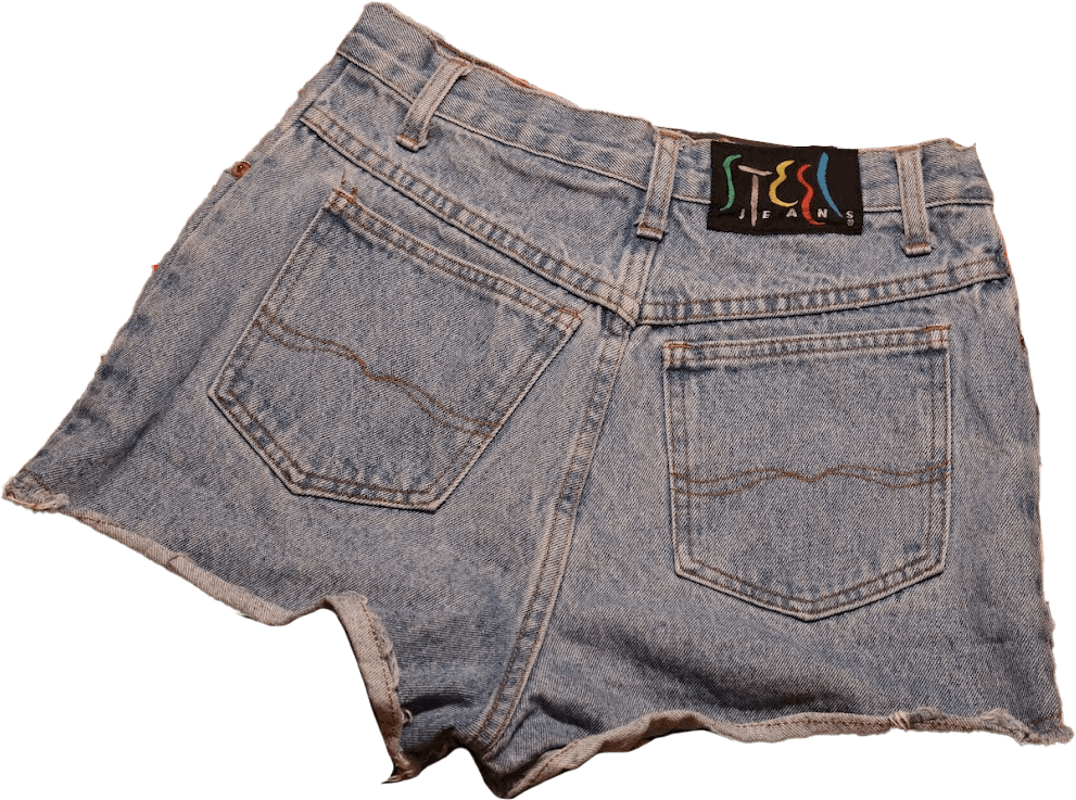 Vintage 80s 90s Denim Shorts By Steel Jeans Shop THRILLING