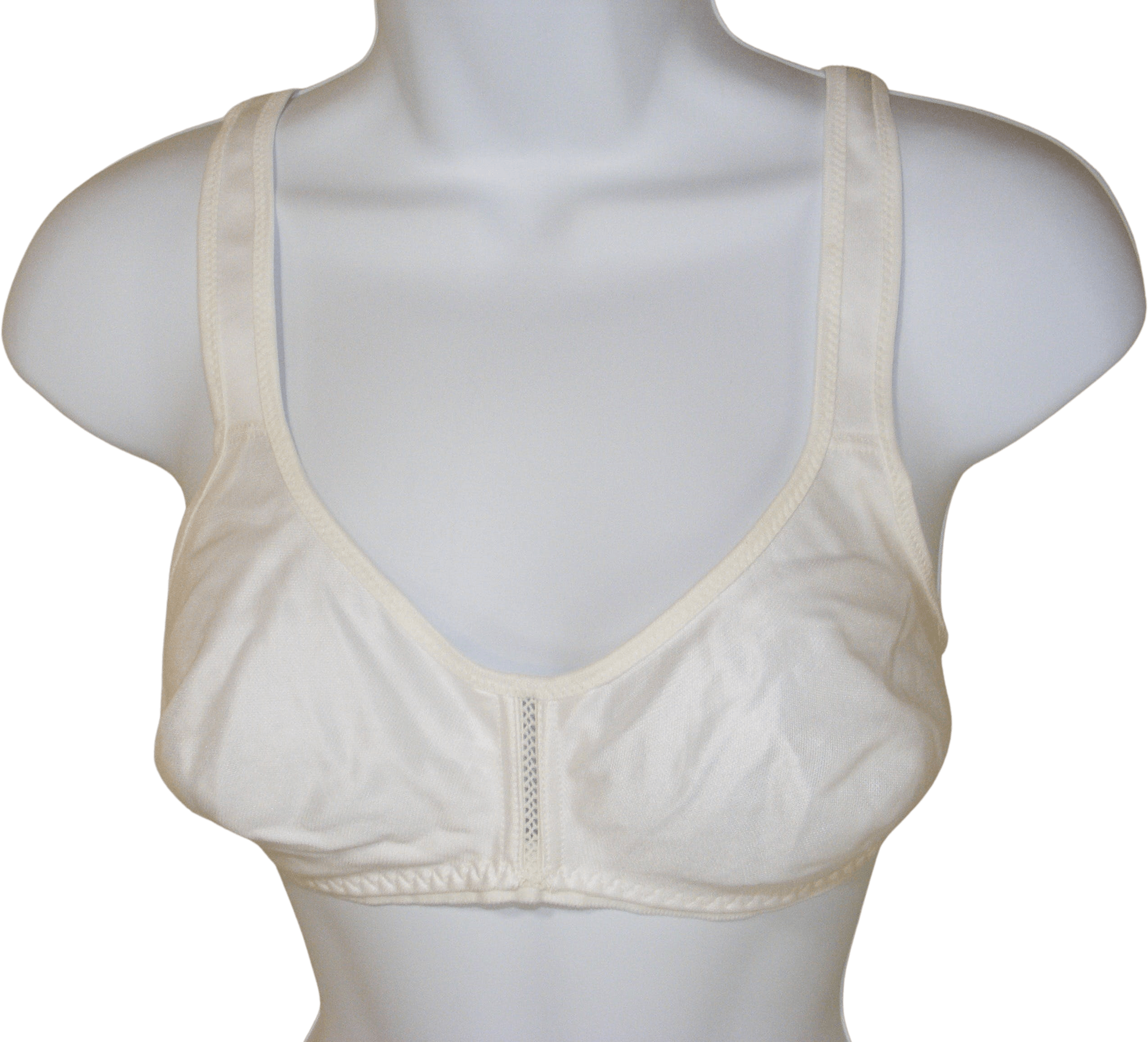 80s Bra 38a White Soft Cup Deadstock By Sears