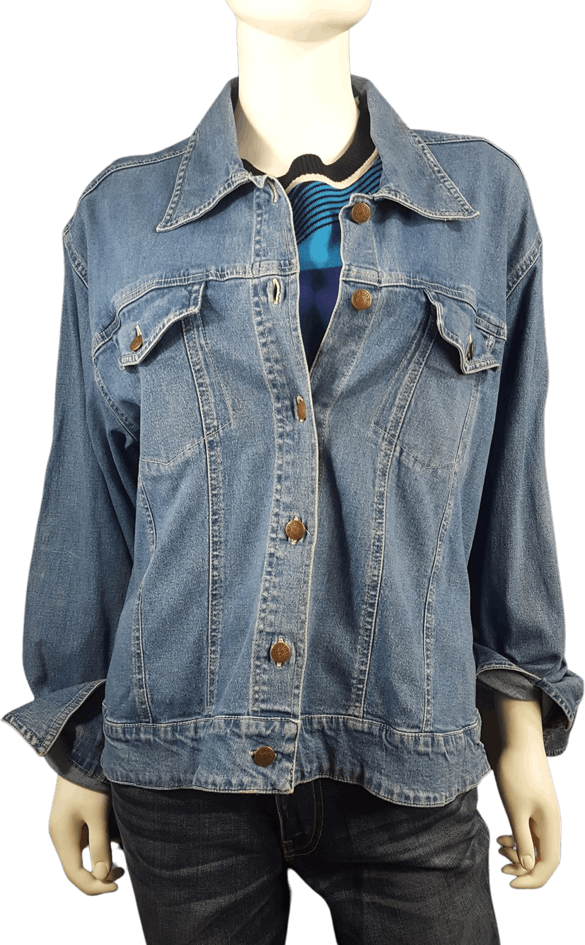 Bill blass sales denim jacket