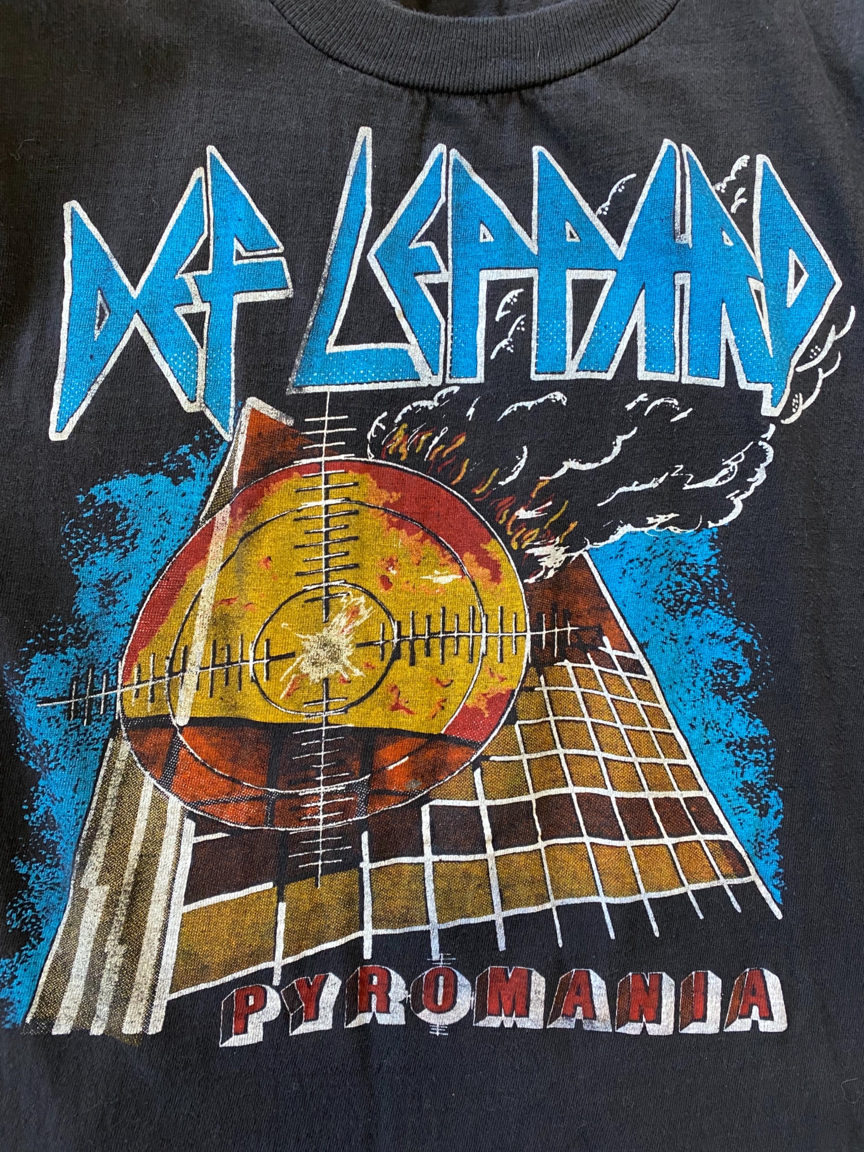 Vintage 80's Def Leppard Pyromania T-Shirt by Super Fantasy | Shop