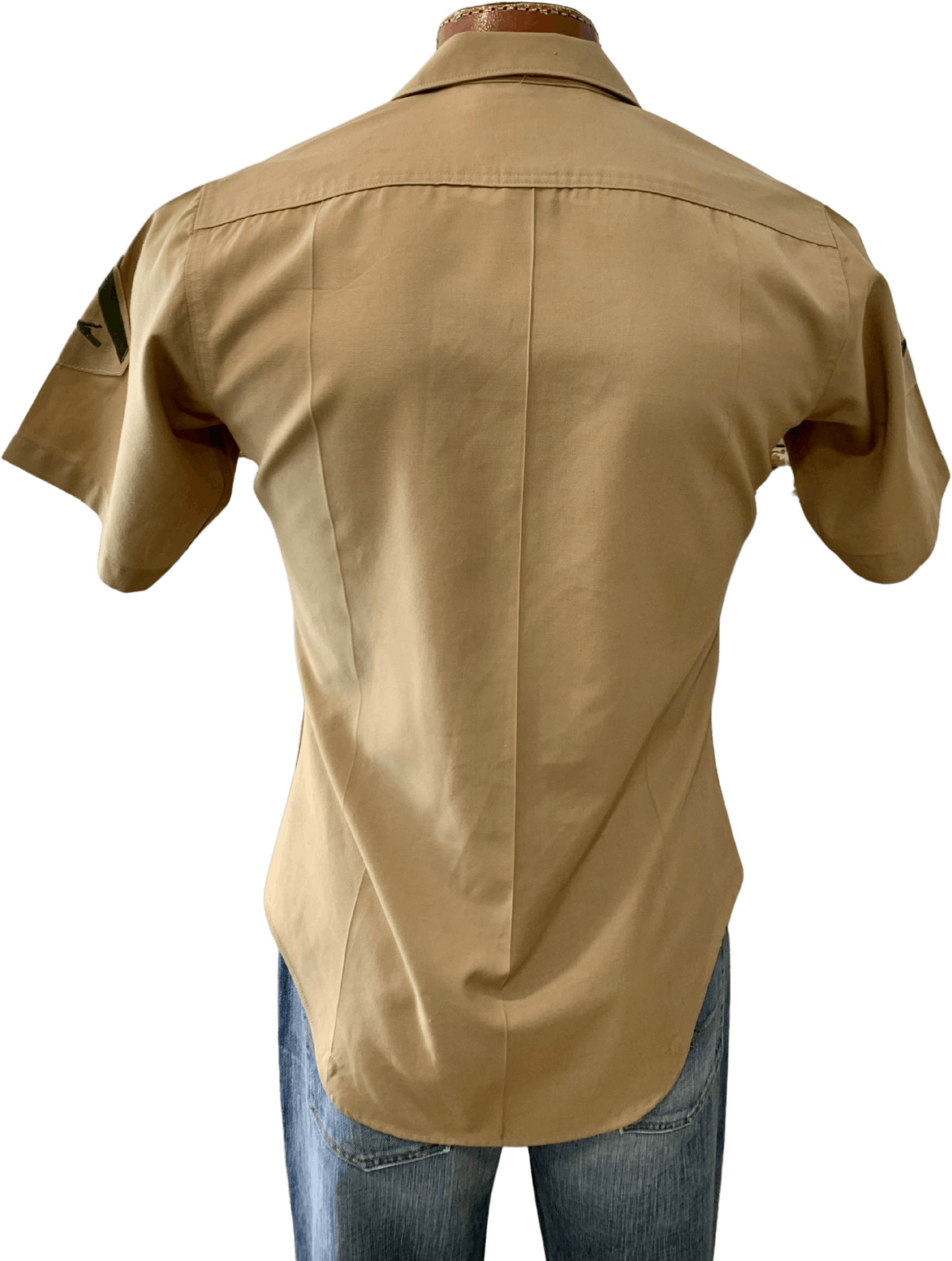 Vintage 80's Men's Military Short Sleeve Shirt by Dscp Valor Collection