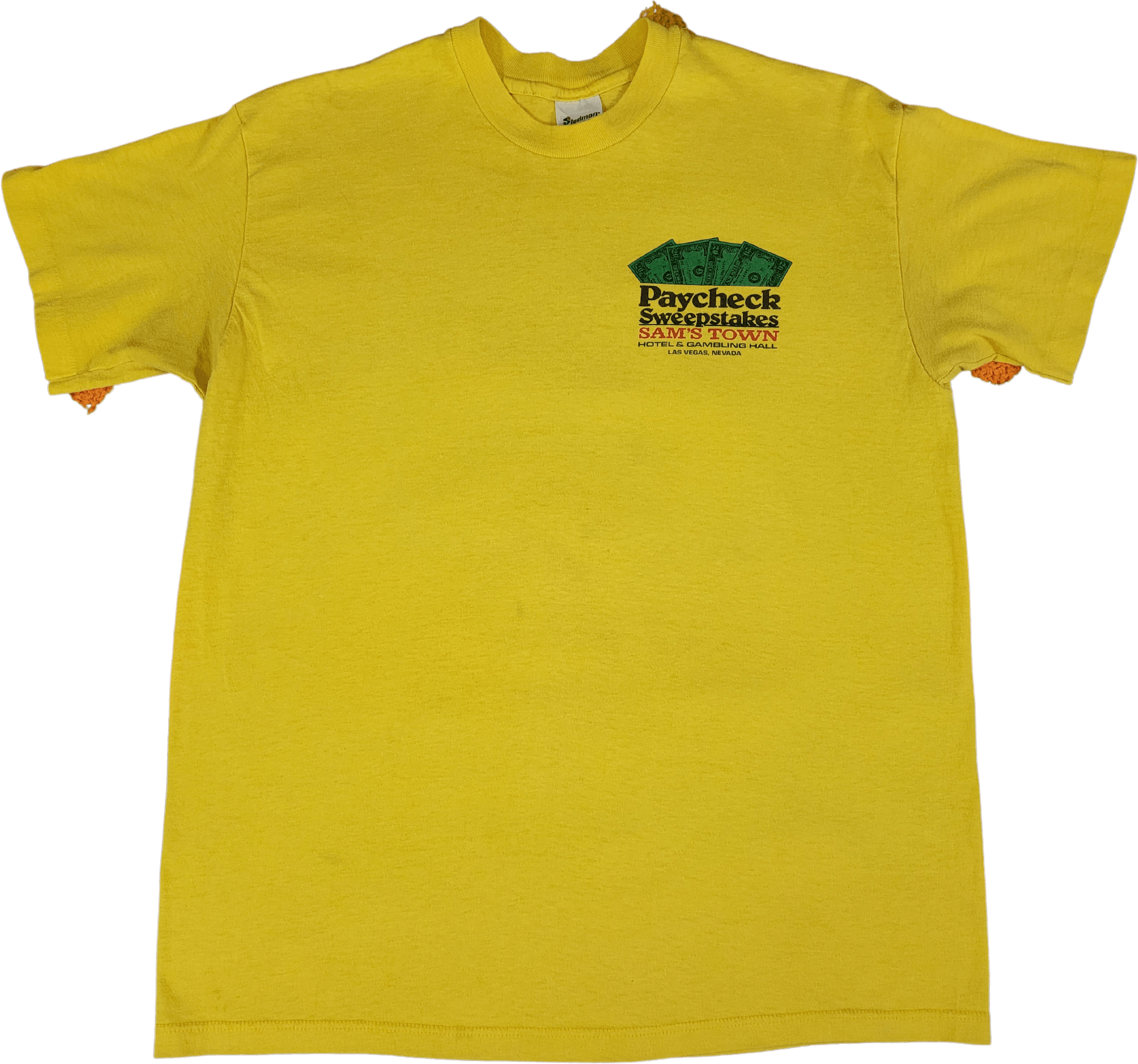 synet asiatisk lys pære Vintage 80's Sam's Town Casino Promo T-Shirt by Stedman | Shop THRILLING
