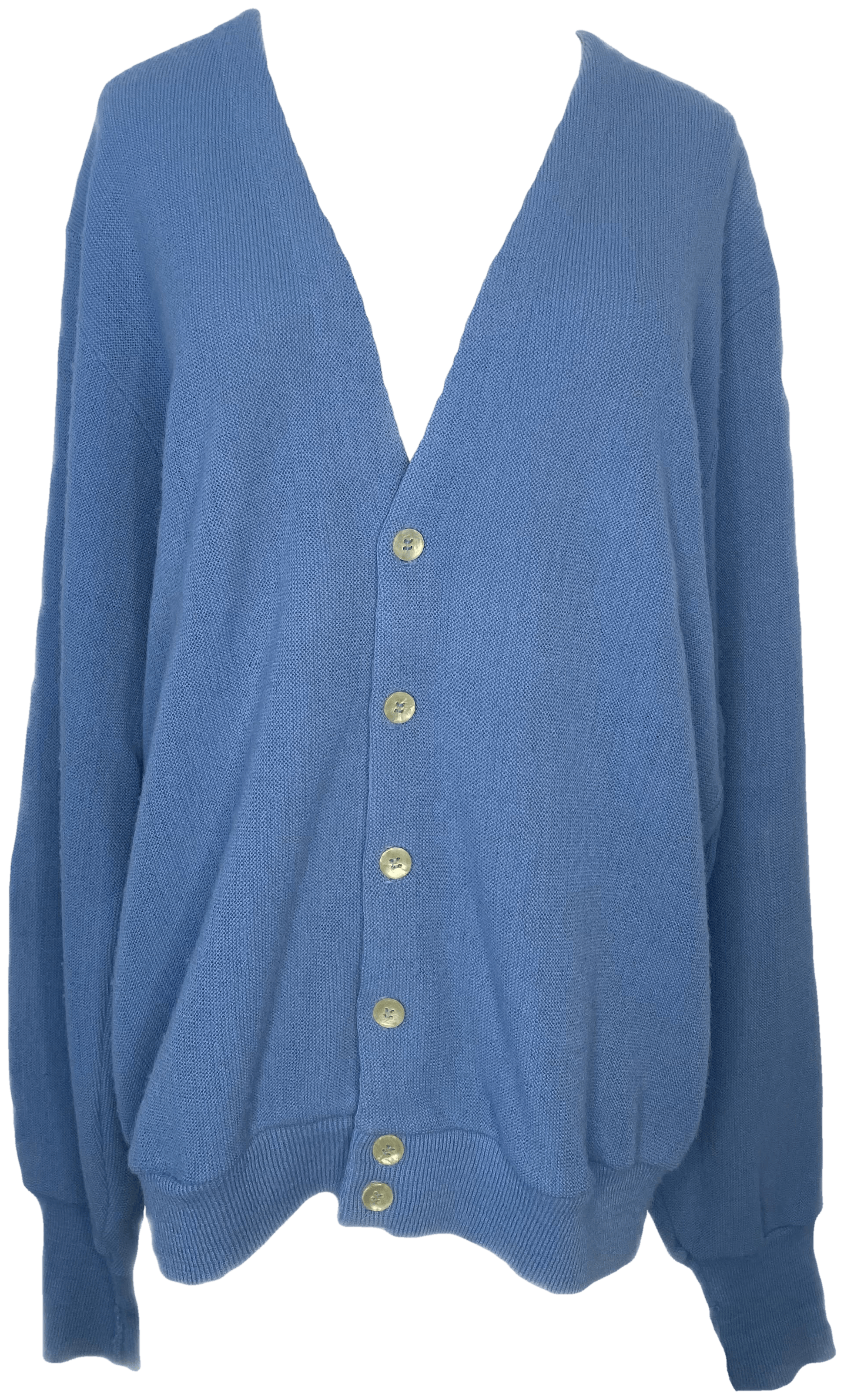 Vintage 80's Baby Blue Cardigan by Christian Dior | Shop THRILLING