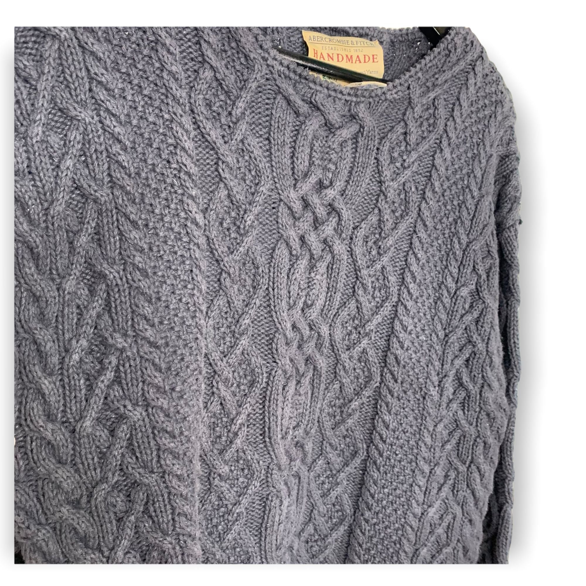 Abercrombie grey clearance sweater