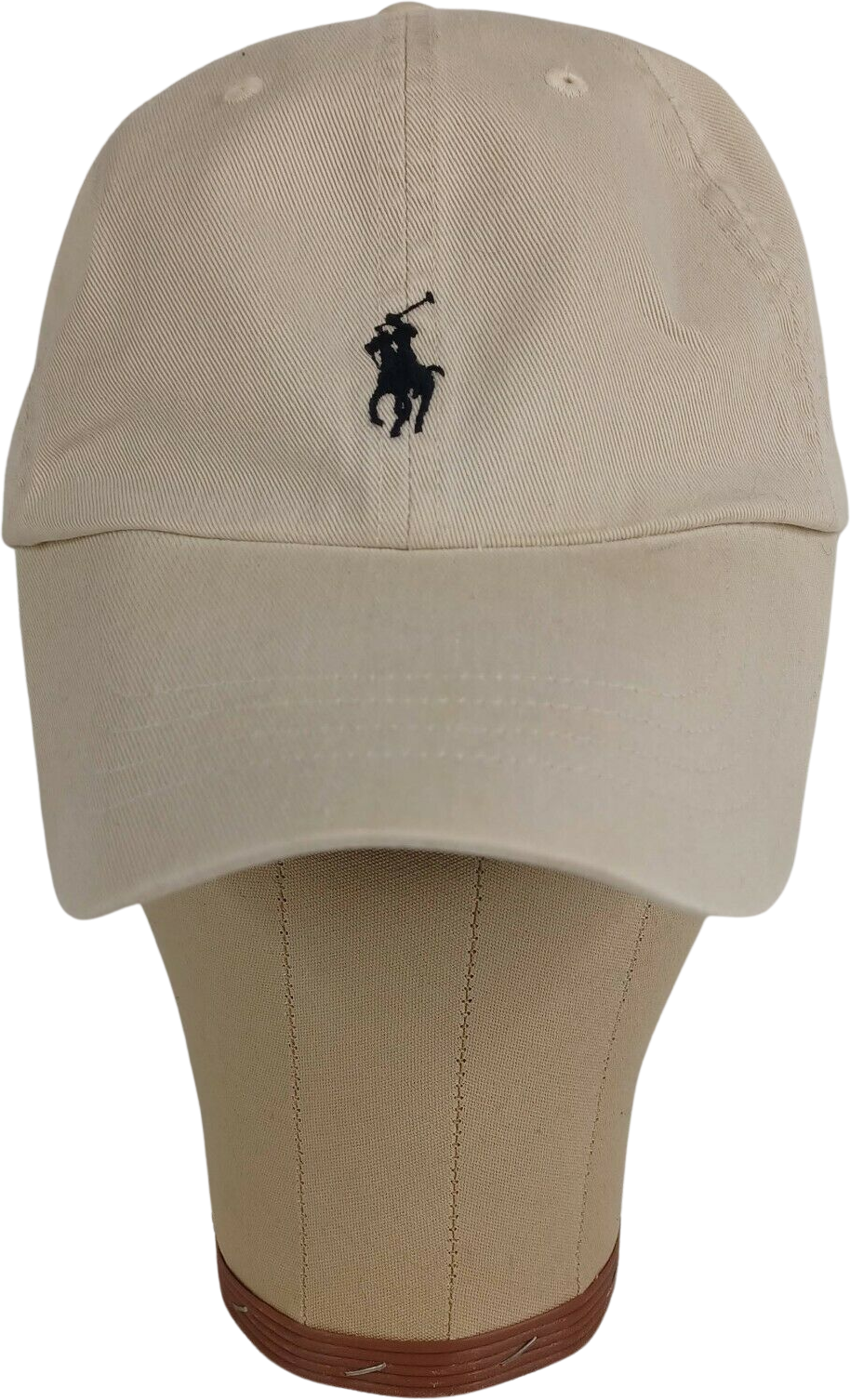 Vintage 90s Polo Ralph Lauren Adjustable | Hat Leather Beige St Cap THRILLING Shop Pony