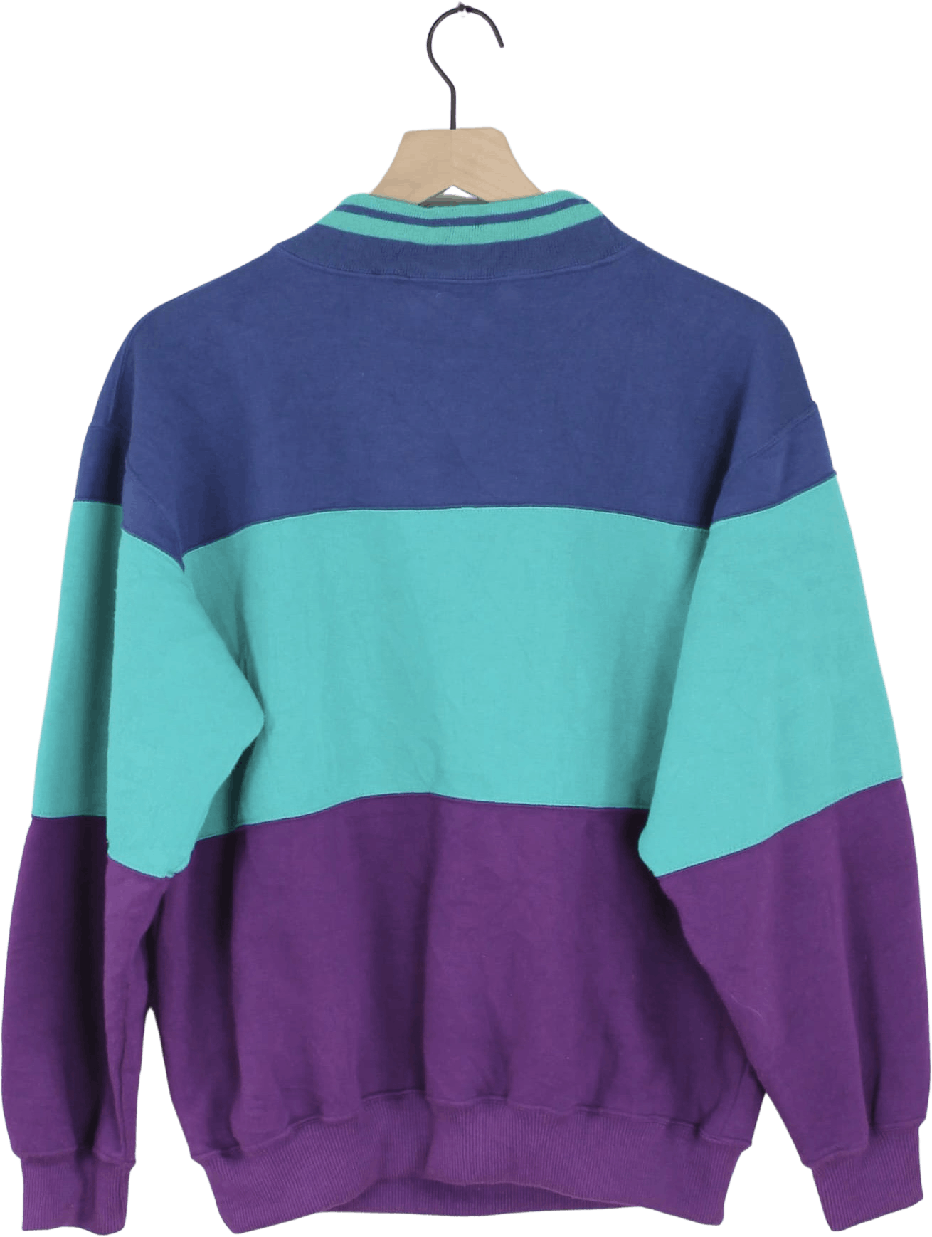 Vintage color sales block sweatshirt