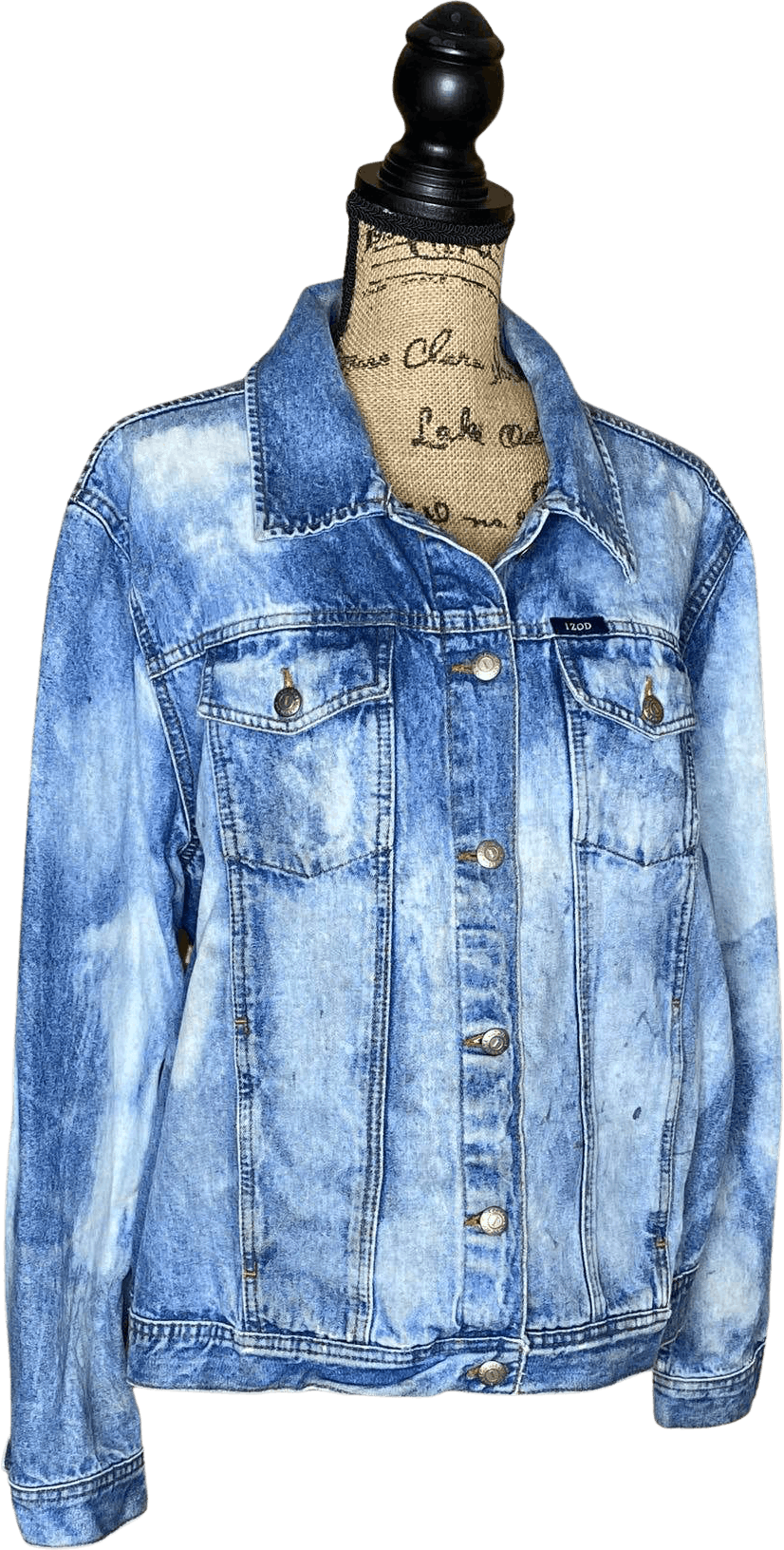 Izod 2025 denim jacket