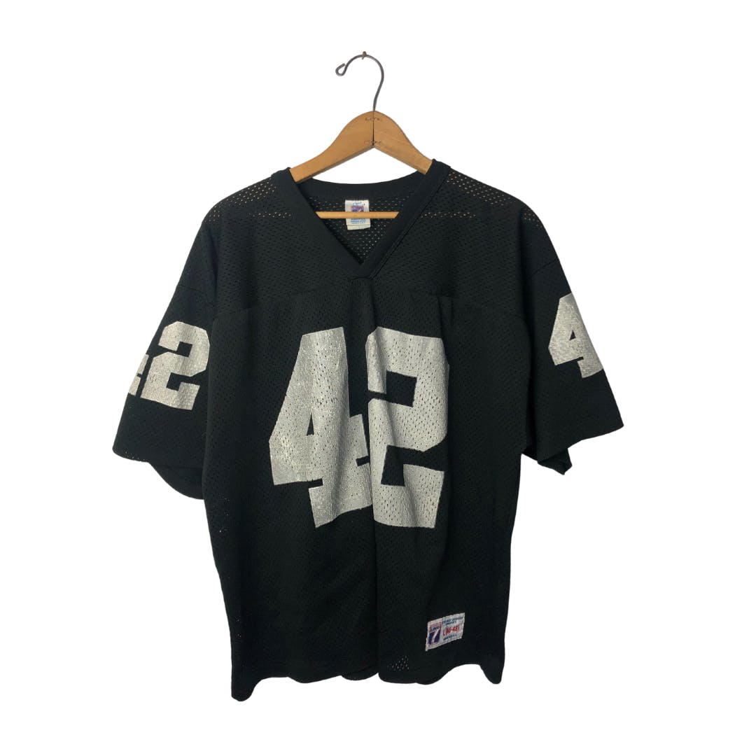 Vintage 90’s Oakland Raiders #42 Mesh Football Jersey by Logo 7 | Shop  THRILLING