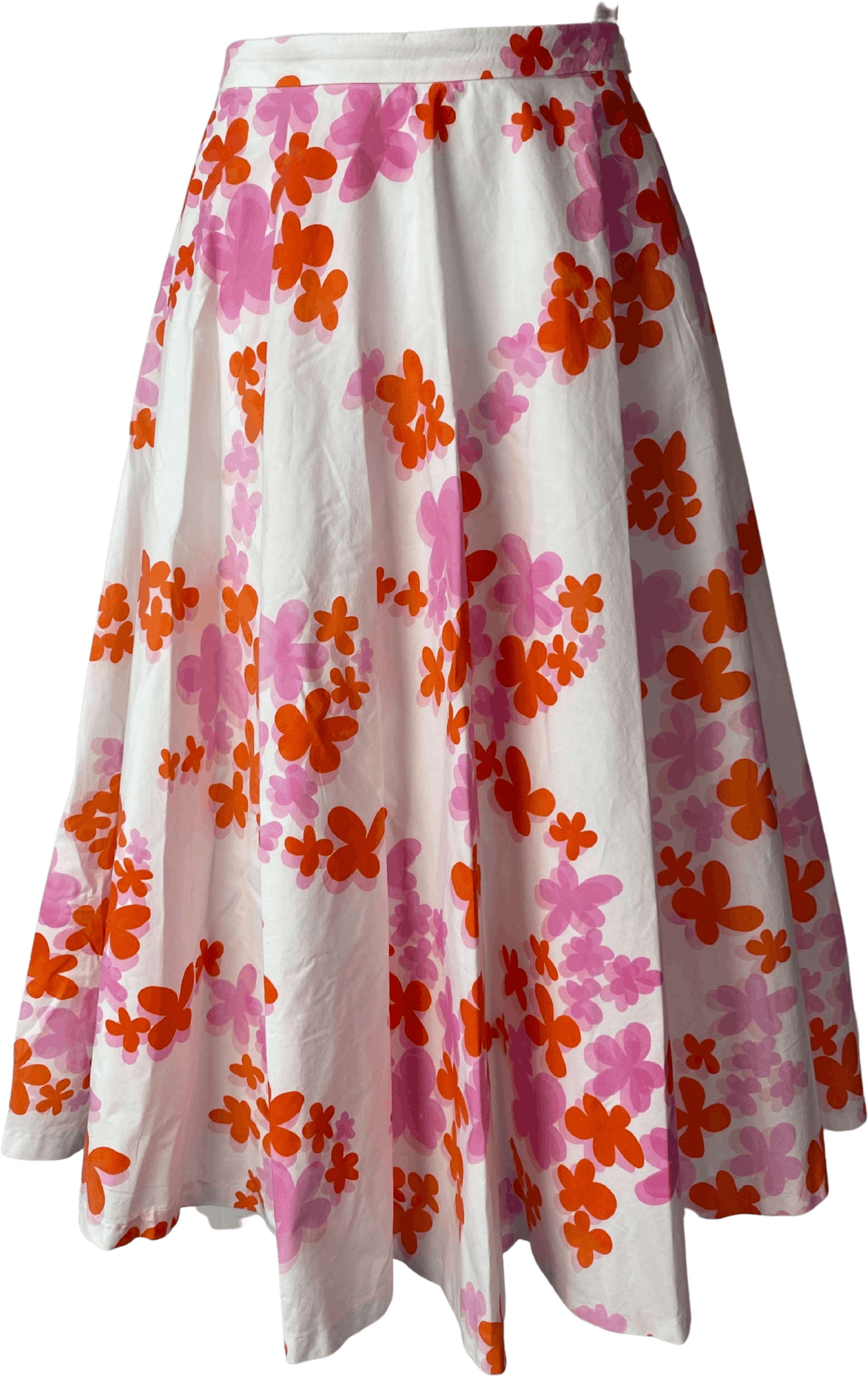 Jerome silk midi sales skirt