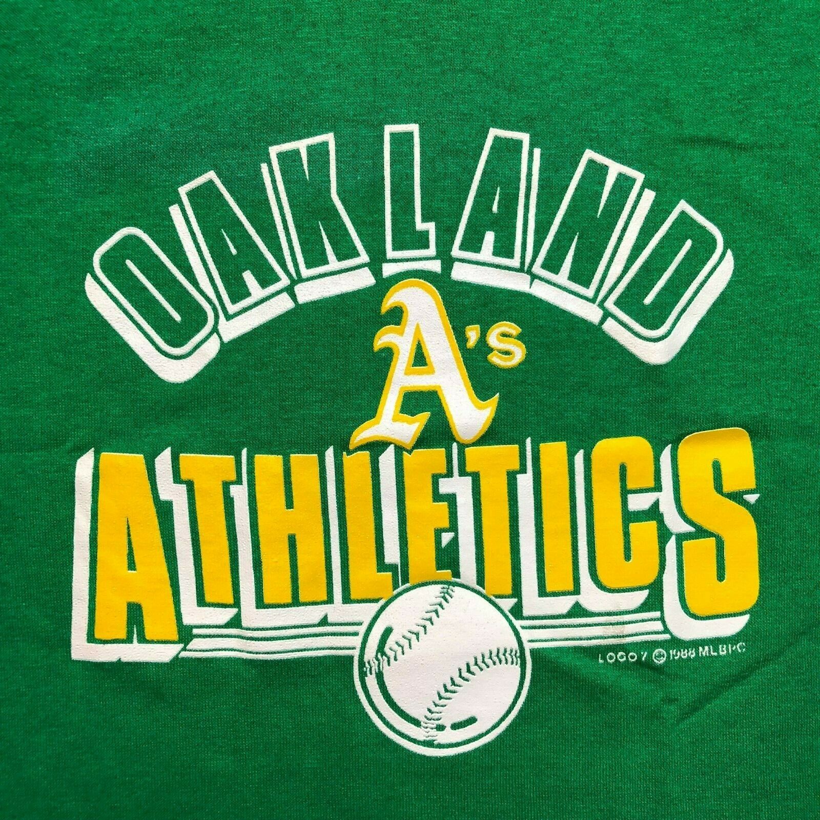 MLB Oakland Athletics Boys' Poly T-Shirt - XS