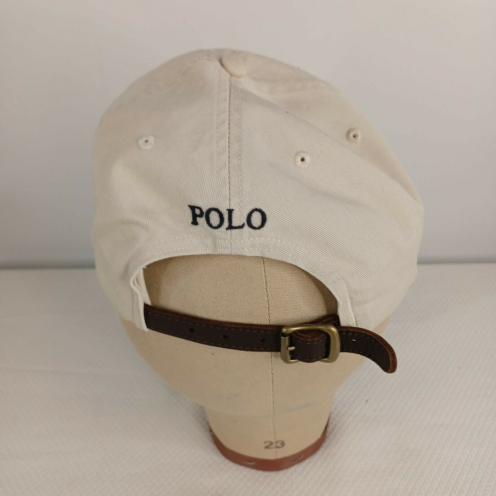 Ralph lauren hat with leather strap Clearance