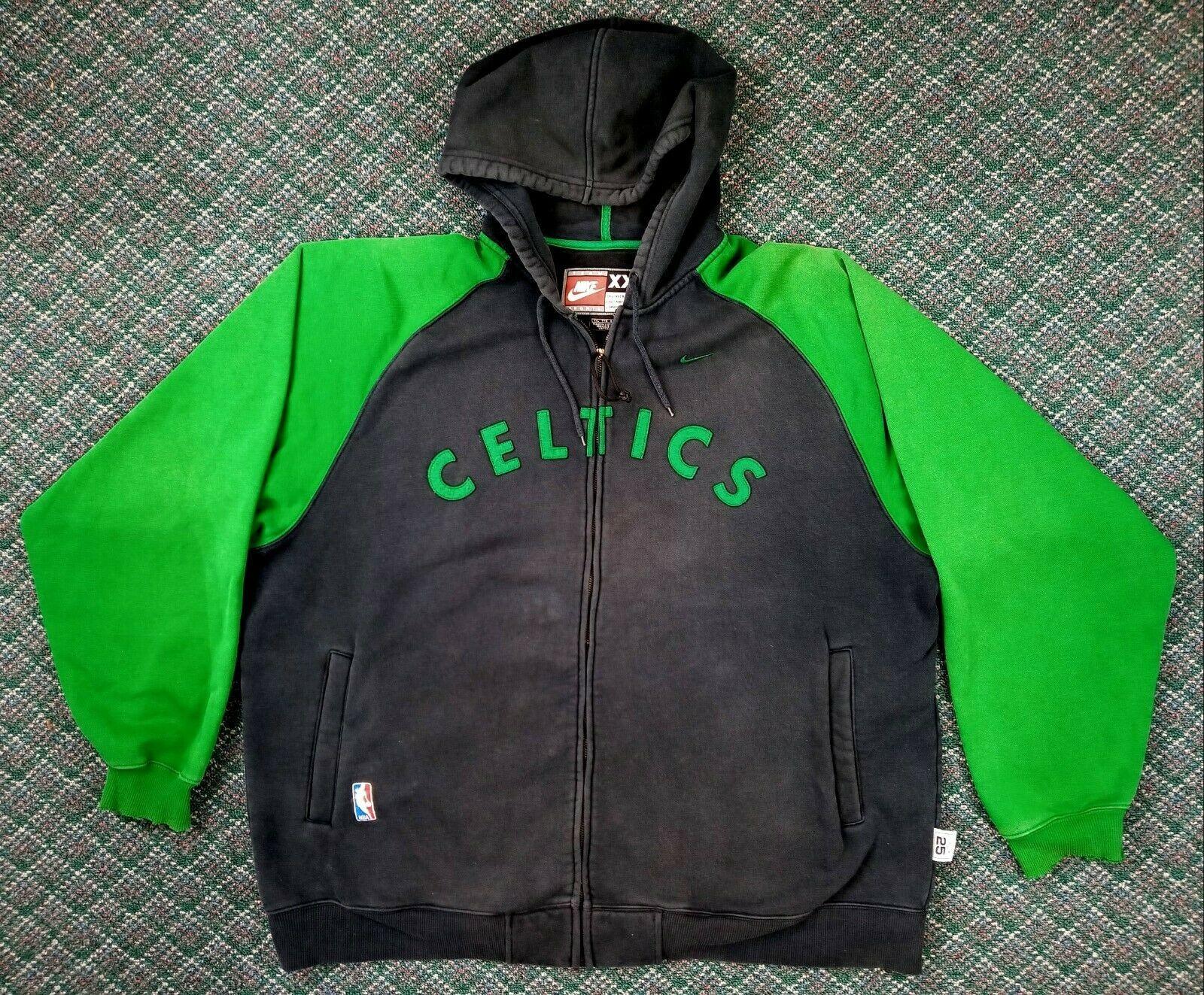 Nike Vintage Team Sports NBA Boston Celtics 25 Full Zip Hoodie