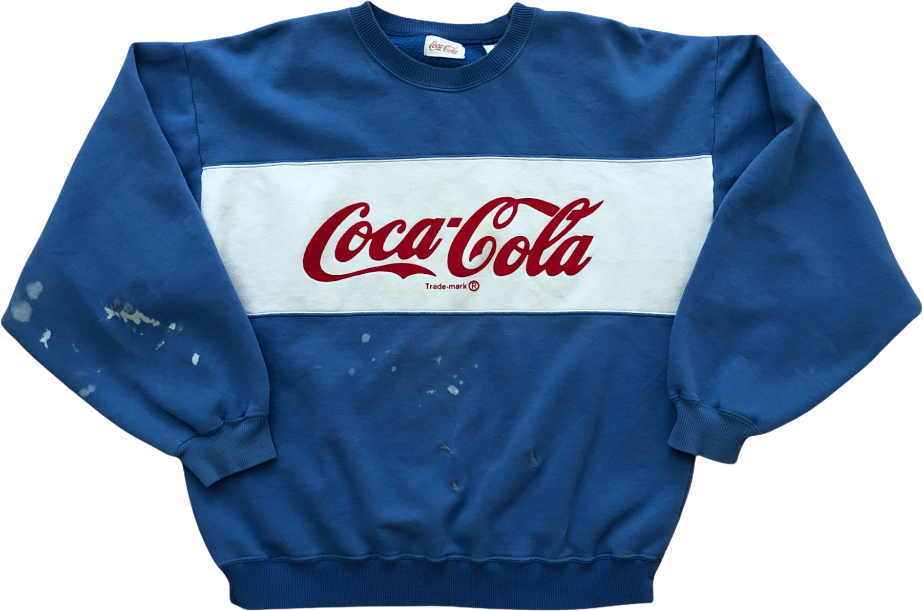 Coca cola 2025 sweatshirt 80s