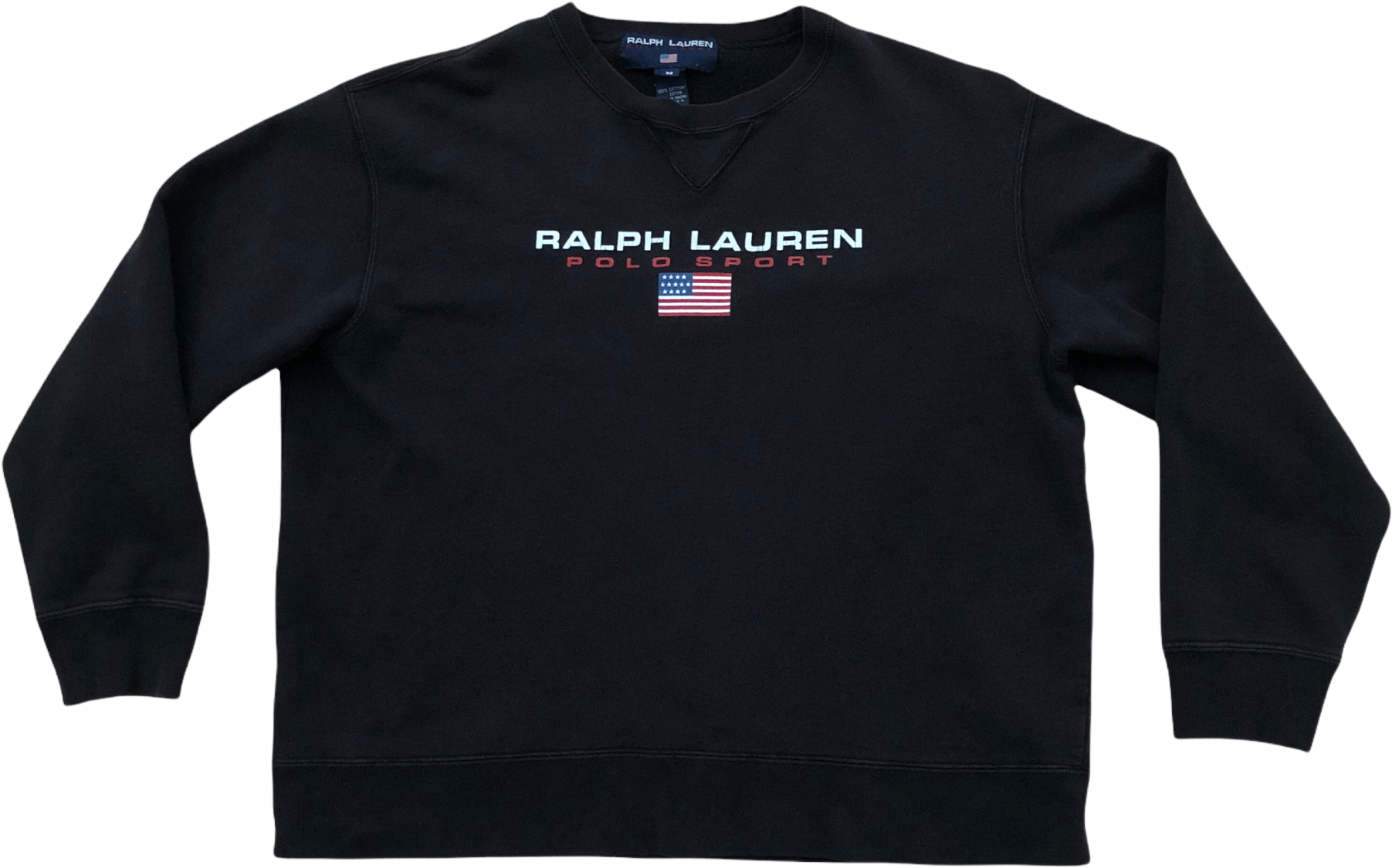 Vintage polo top sport sweatshirt