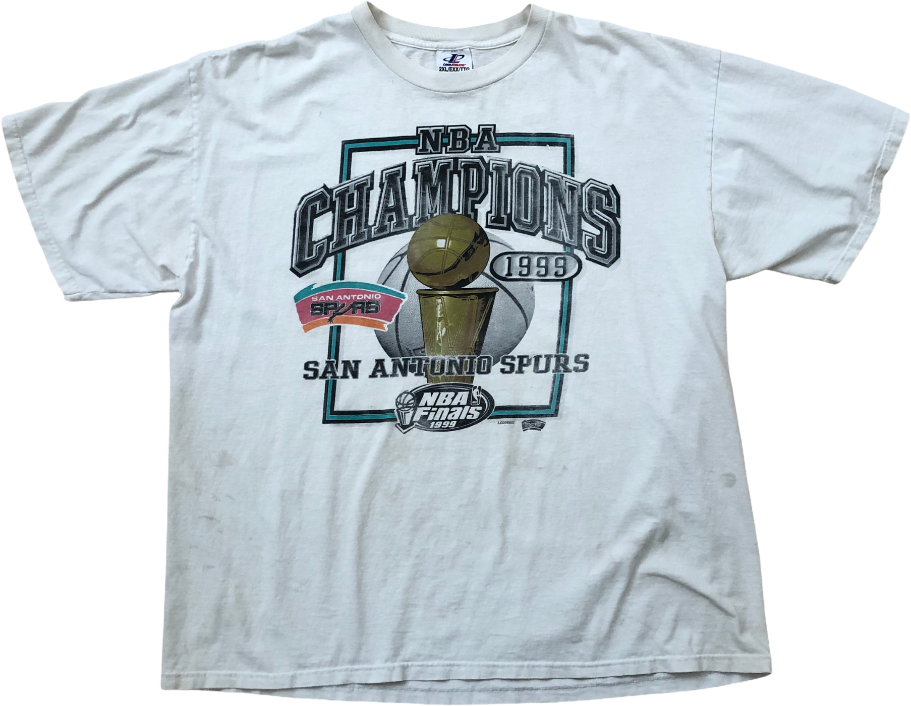 1999 spurs online championship shirt