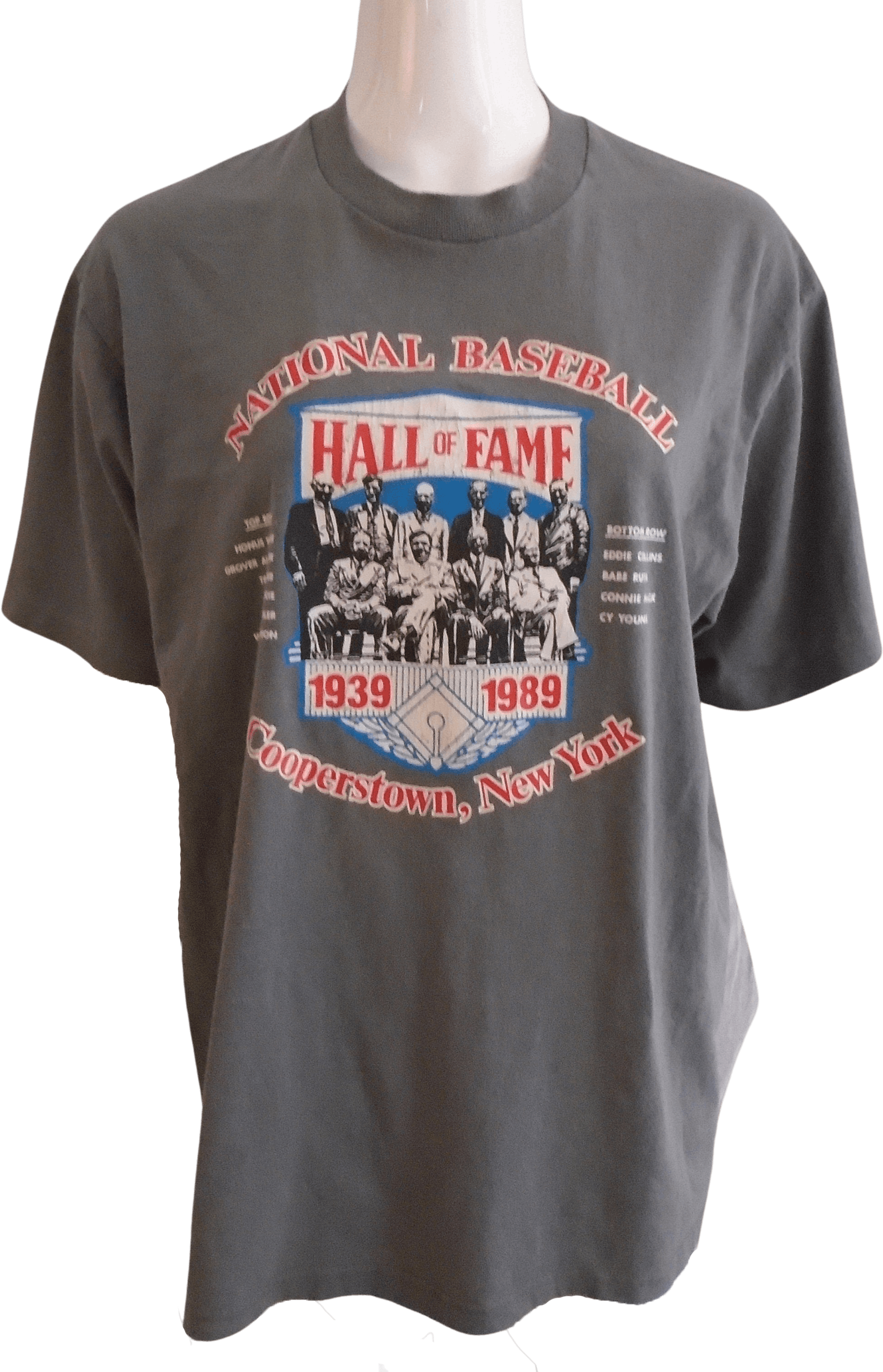 Vintage Baseball Hall of Fame T-Shirt MLB Cooperstown 90's