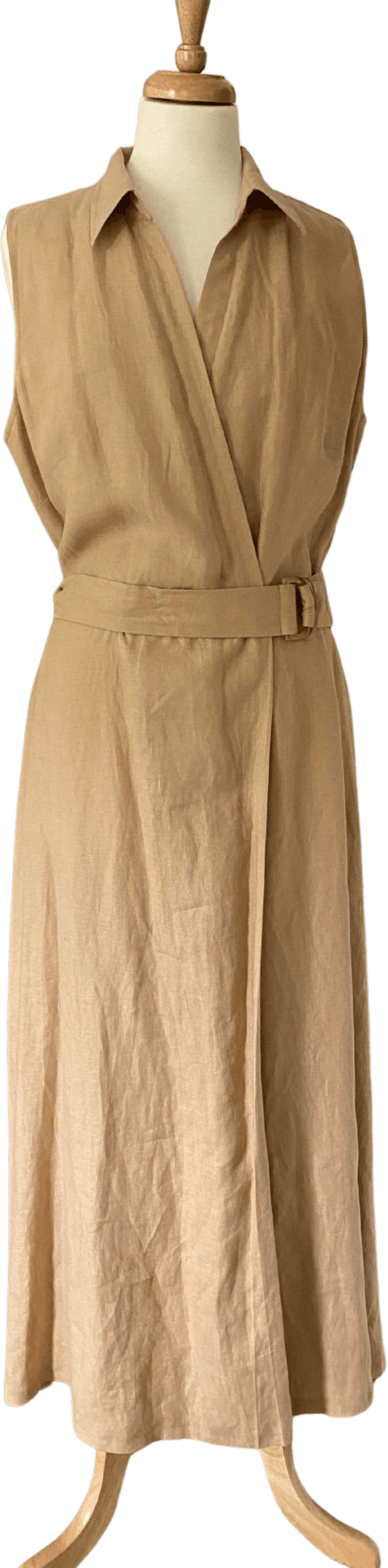 Vintage Clifford and Wills plus size linen dress, size 16 summer dress