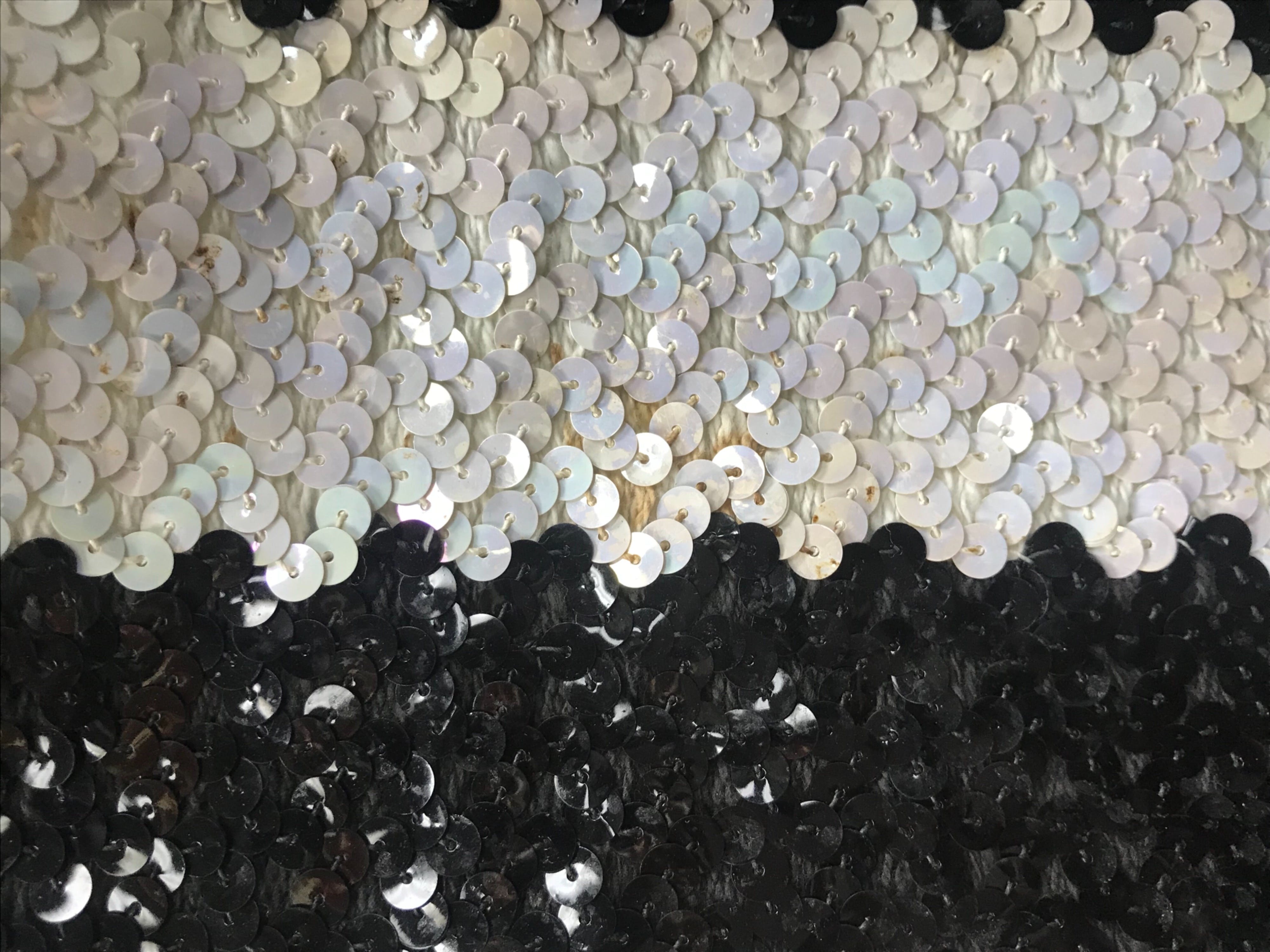 Vintage Black and White Sequin Dress | Shop THRILLING