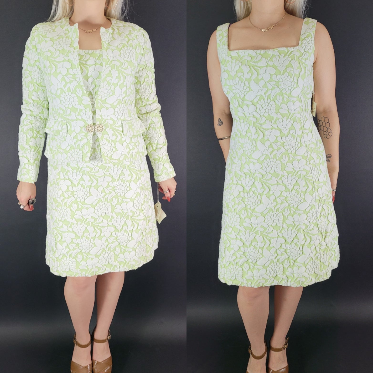 1960s Deadstock Novelty Sheepherder Dress main image 1