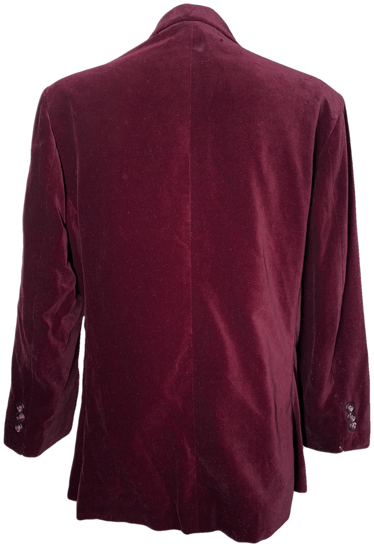 Vintage Burgundy Velvet Blazer by Classic Fashions Shop THRILLING