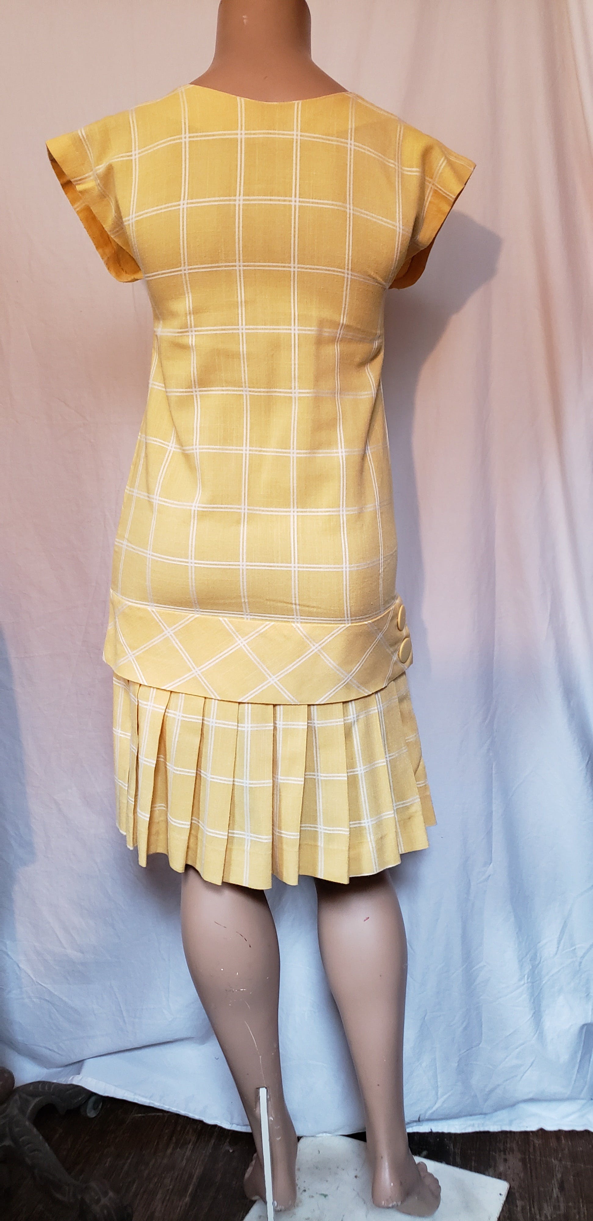 Vintage Butter Yellow Drop Waist Dress | Shop THRILLING Vintage Butter Yellow Drop Waist Dress | Shop THRILLING