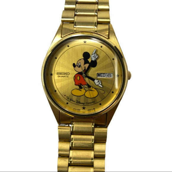 Seiko starburst mickey mouse cheap watch