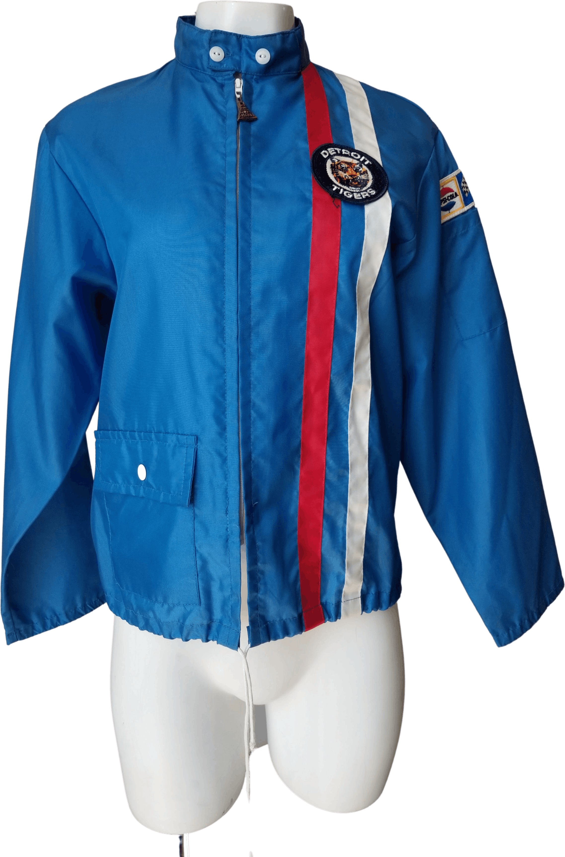 Vintage 60's Detroit Tigers Patch Jacket by Great Lakes Jacket Shop