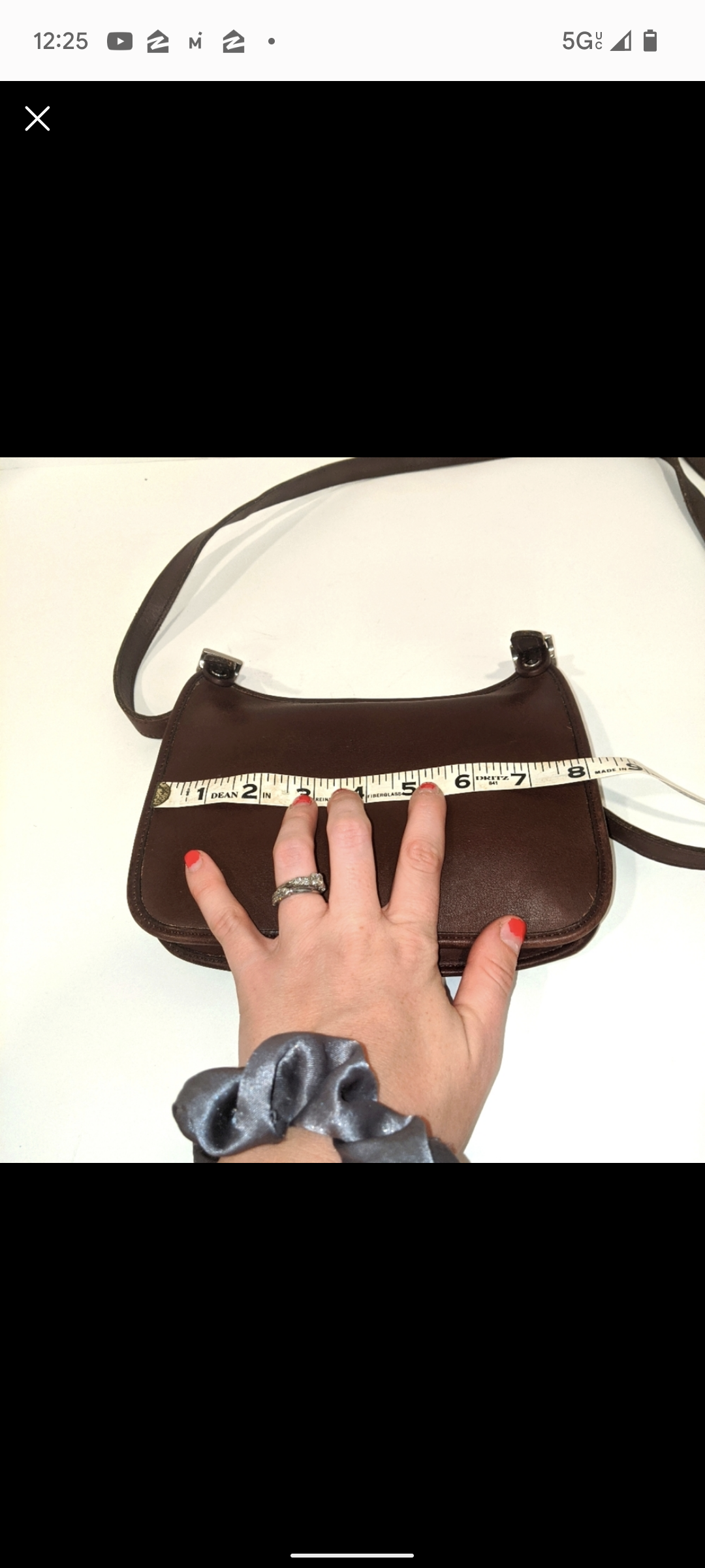 Coach Purse leather Brown Hobo Handbag Bag Shoulder Bag Vintage E1k-81s5  Womens