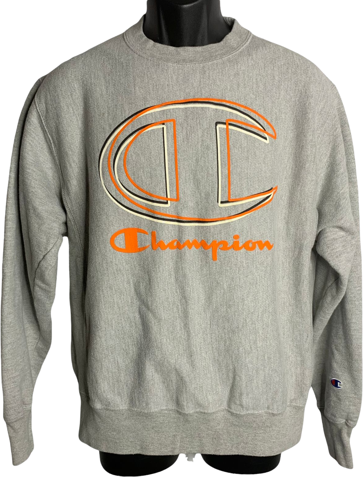 Vintage Reverse Weave Sweatshirt M Gray Fleece Crewneck Pullover