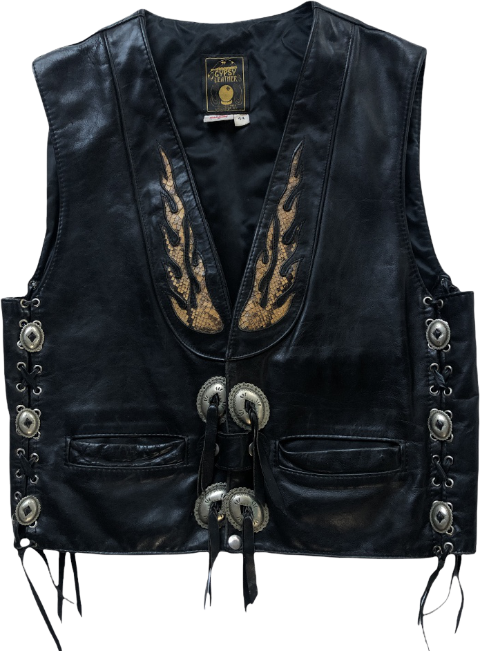 Gypsy 2025 leather vest