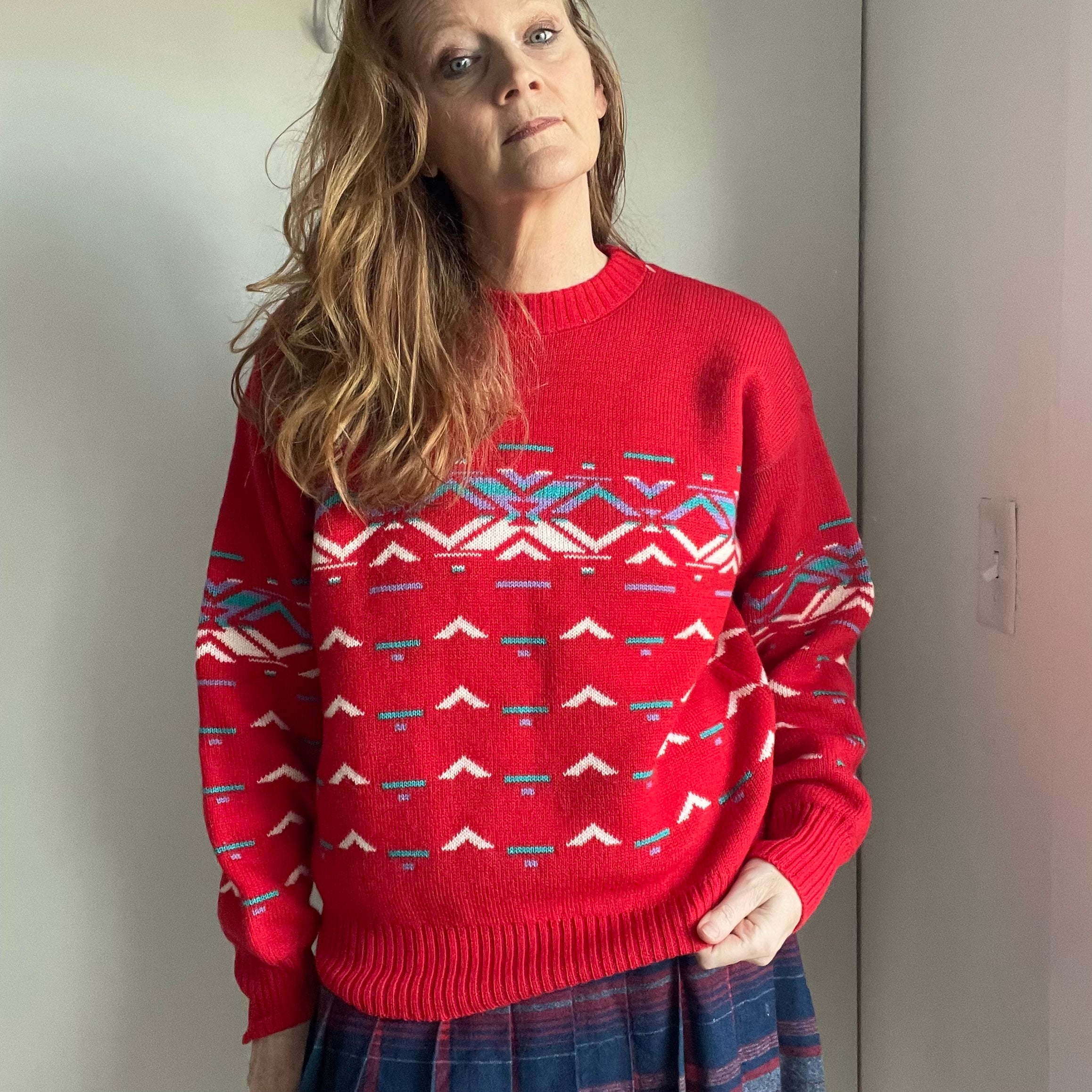 Ski Bunny V-Neck Sweater 5172