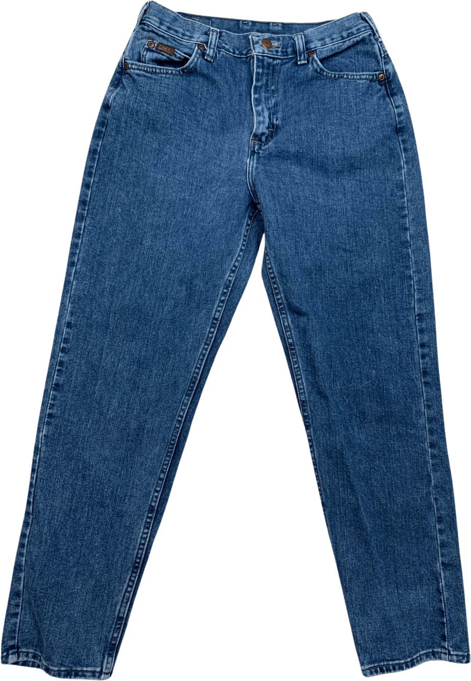 lee mom straight curved high waist