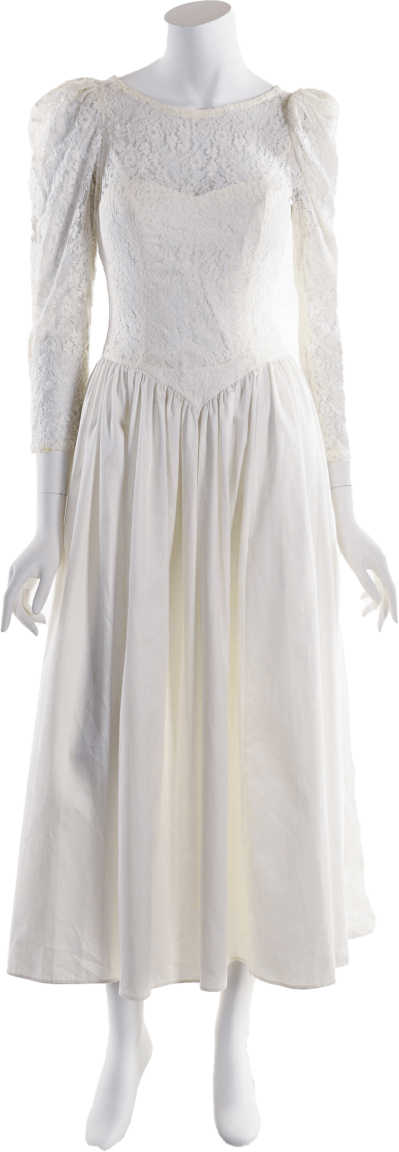 Vintage Laura Ashley Wedding White Dress by Laura Ashley