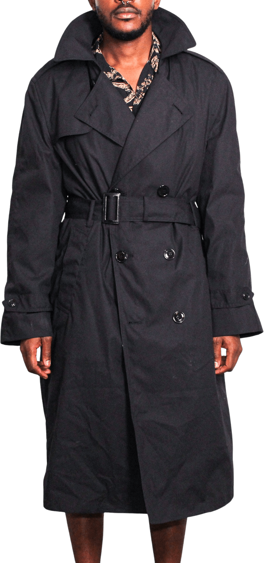 Vintage 90s Medium 40r Dscp Garrison Collection Trench Coat by DSCP Ga Shop THRILLING