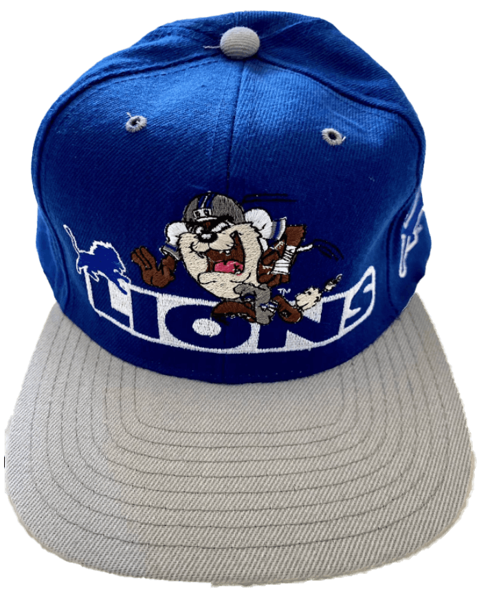 Vintage Dallas Cowboys Drew Pearson Taz Tasmanian Devil NFL Snapback Hat