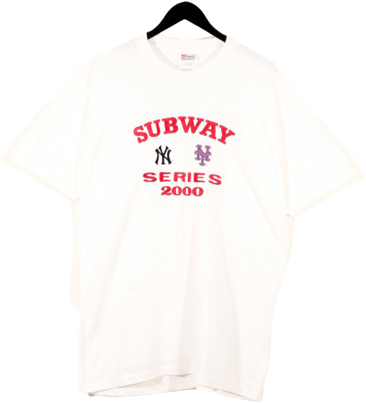 Vintage Yankees vs Mets Subway Series 2000 MLB T-shirt – ATTASTORES