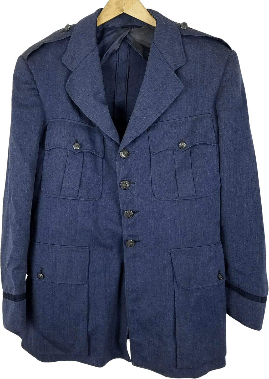 Vintage Blue US Military Officers Jacket by LanCAir Shop THRILLING
