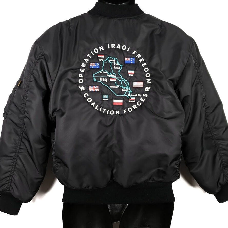 Vintage 90's Bomber Flight Jacket | Shop THRILLING