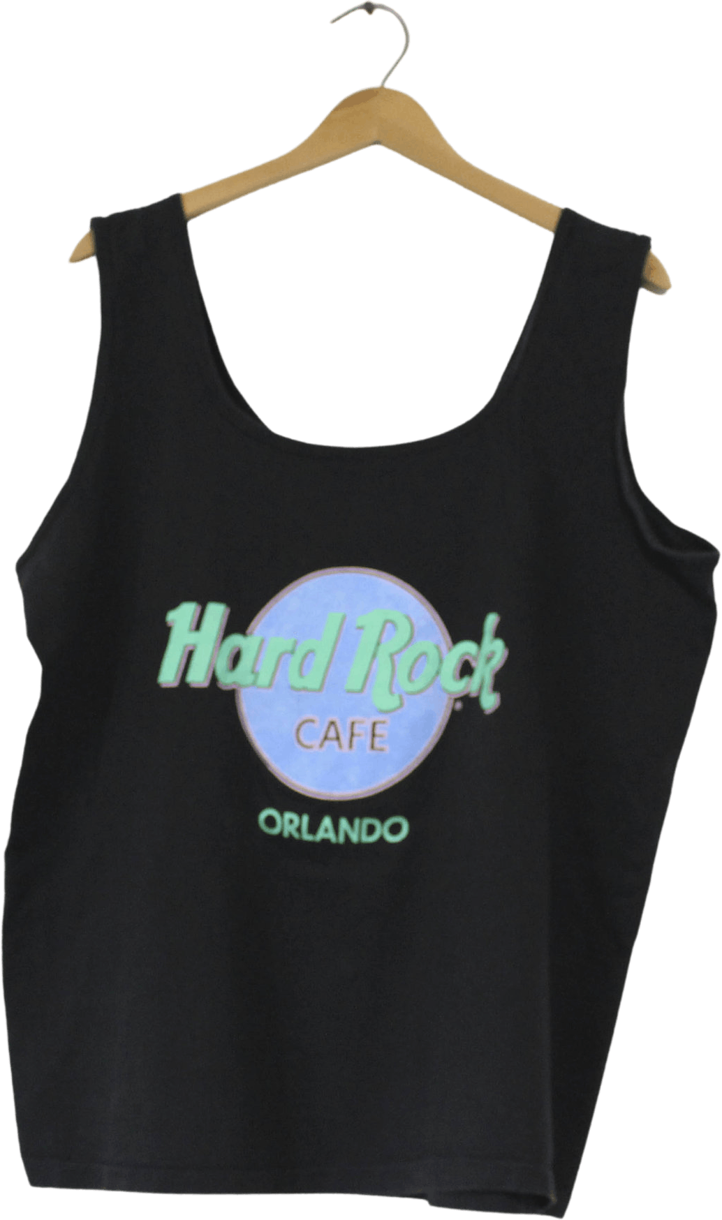 Vintage Graphic Tank Tops
 Vintage Black Graphic Tank Top by Hard Rock Cafe