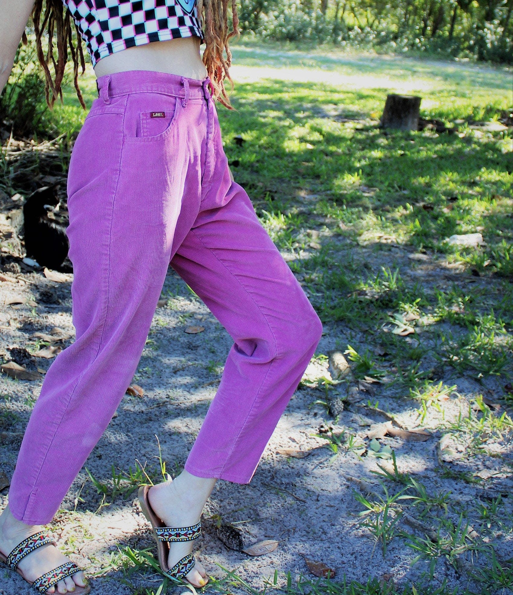 Vintage 70’s Pink Straight Leg Jeans by Lee Shop THRILLING